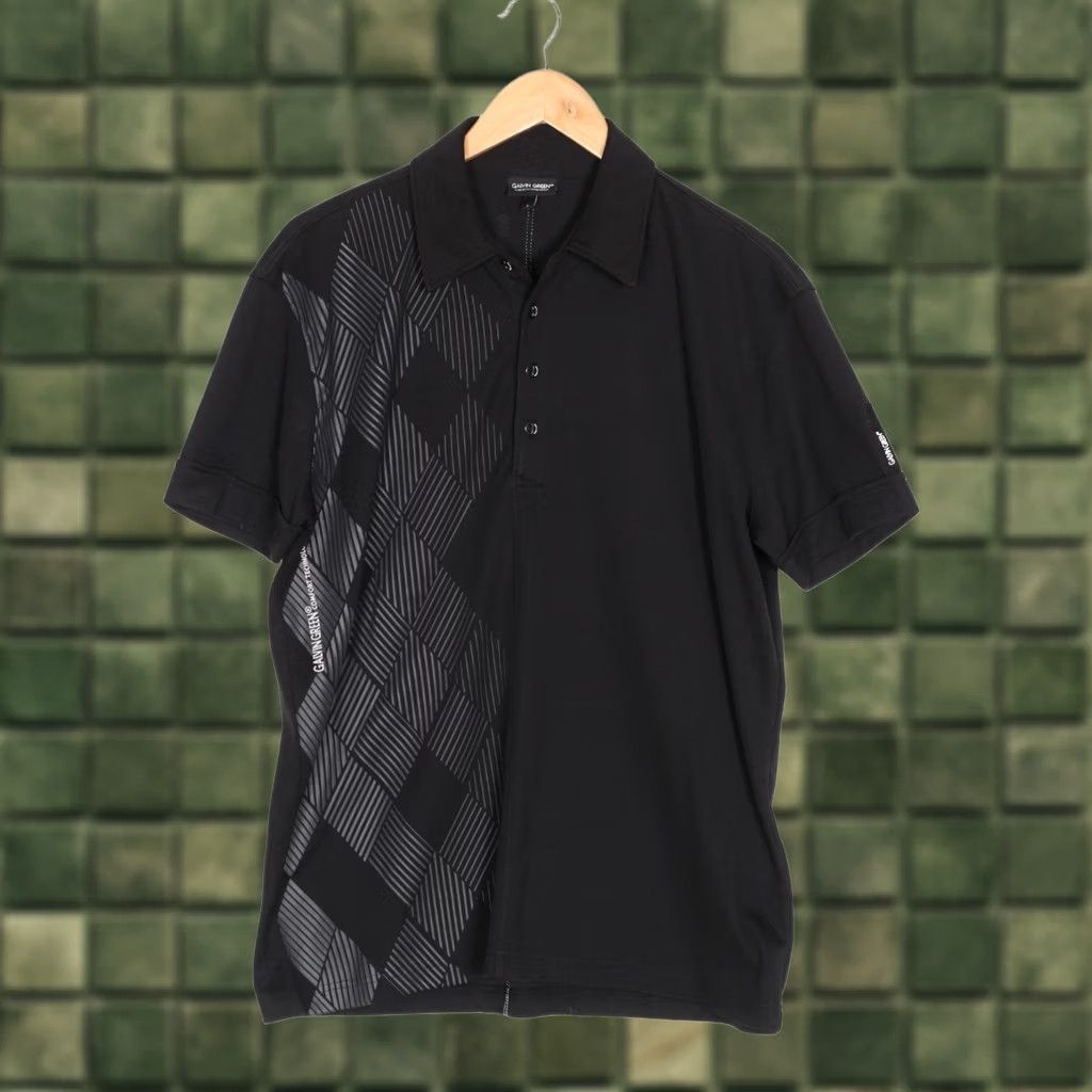 Galvin Green GALVIN GREEN Golf Polo Shirt Men L Black Short Sleeve Comfort Technology VR3955 Size US L / EU 52-54 / 3 - 1 Thumbnail
