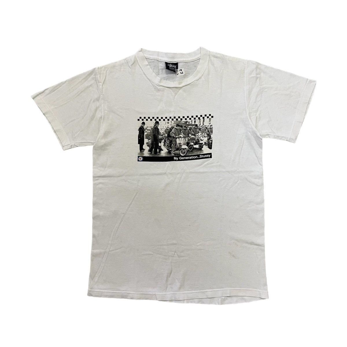 Stussy × Vintage Vintage 90s Stussy Mods “My Generation” Photoprint Uk Tour Size US S / EU 44-46 / 1 - 1 Thumbnail