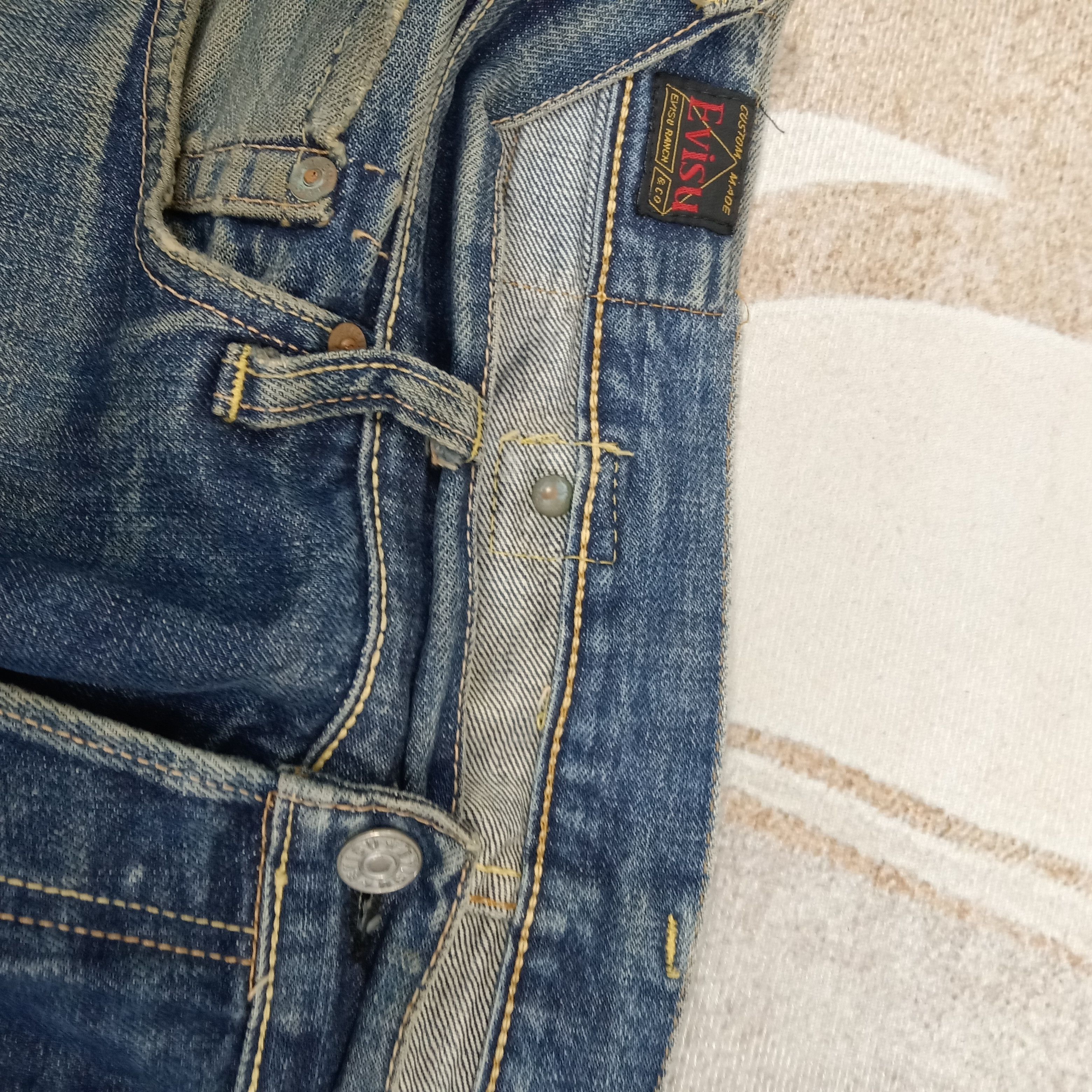 Evisu Evisu Selvedge Daicock Custom Denim Jeans C265N7 Size US 36 / EU 52 - 9 Thumbnail
