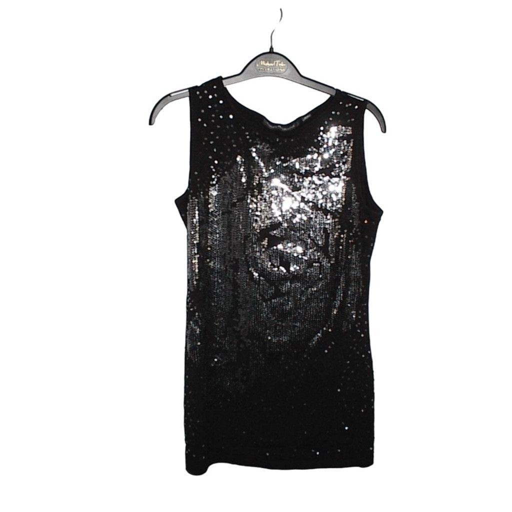 Simons Sequined sleeveless tunic Size M / US 6-8 / IT 42-44 - 7 Thumbnail