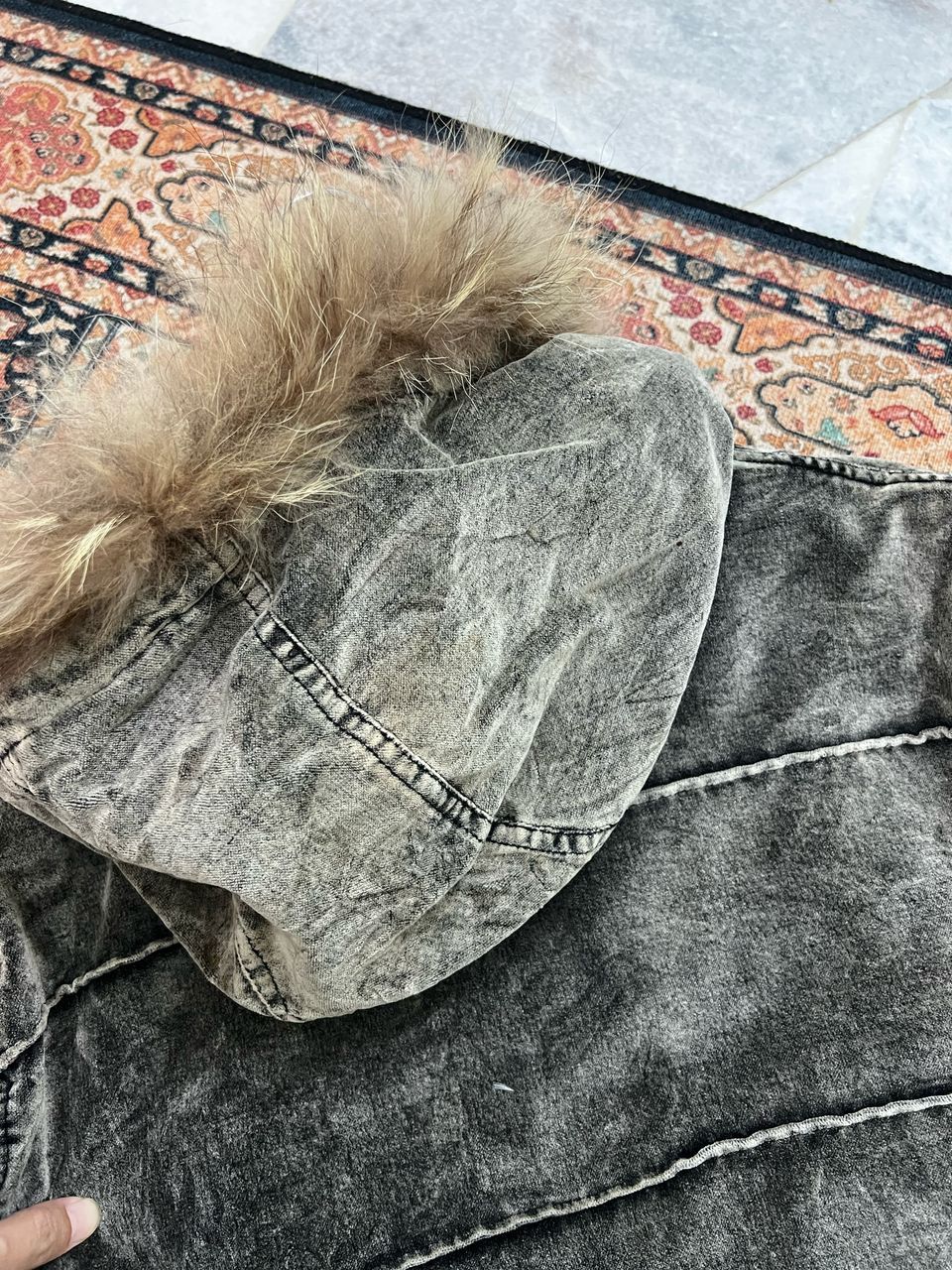 In The Attic × Le Grande Bleu (L.G.B.) In The Attic Faux Fur Jacket Size US L / EU 52-54 / 3 - 14 Thumbnail