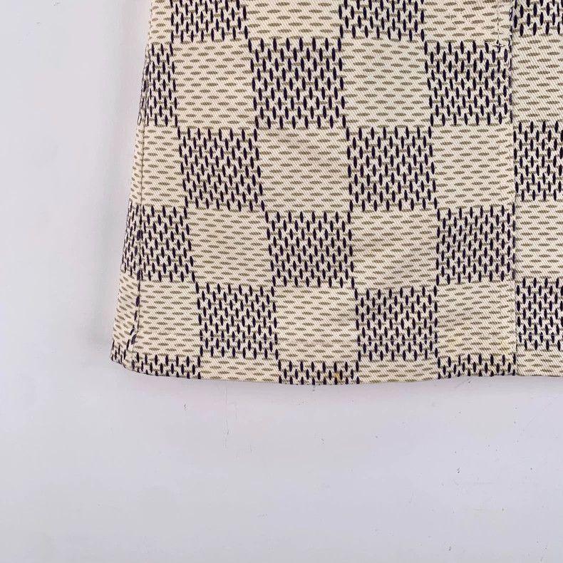 Louis Vuitton Louis Vuitton 22 Color Block Checker Cotton Casual Denim S Size 33" - 4 Thumbnail