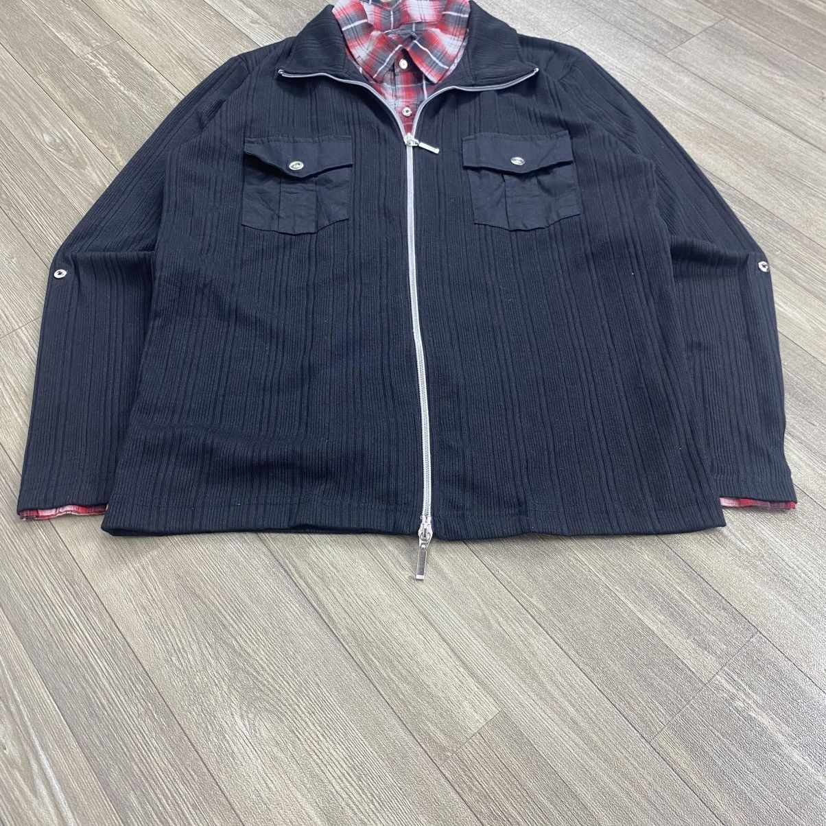 If Six Was Nine × Japanese Brand × Le Grande Bleu (L.G.B.) Gilevans double layers jacket grunge lgb if six was nine Size US L / EU 52-54 / 3 - 7 Thumbnail