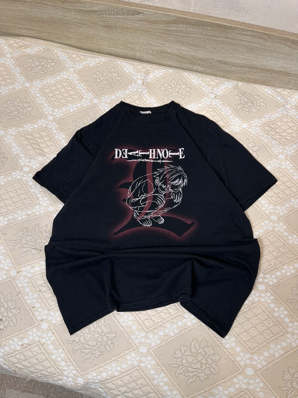 Anime 🔥 Death Note Anime Japan Horror Manga Movie T Shirt Naruto Size US M / EU 48-50 / 2 - 1 Thumbnail