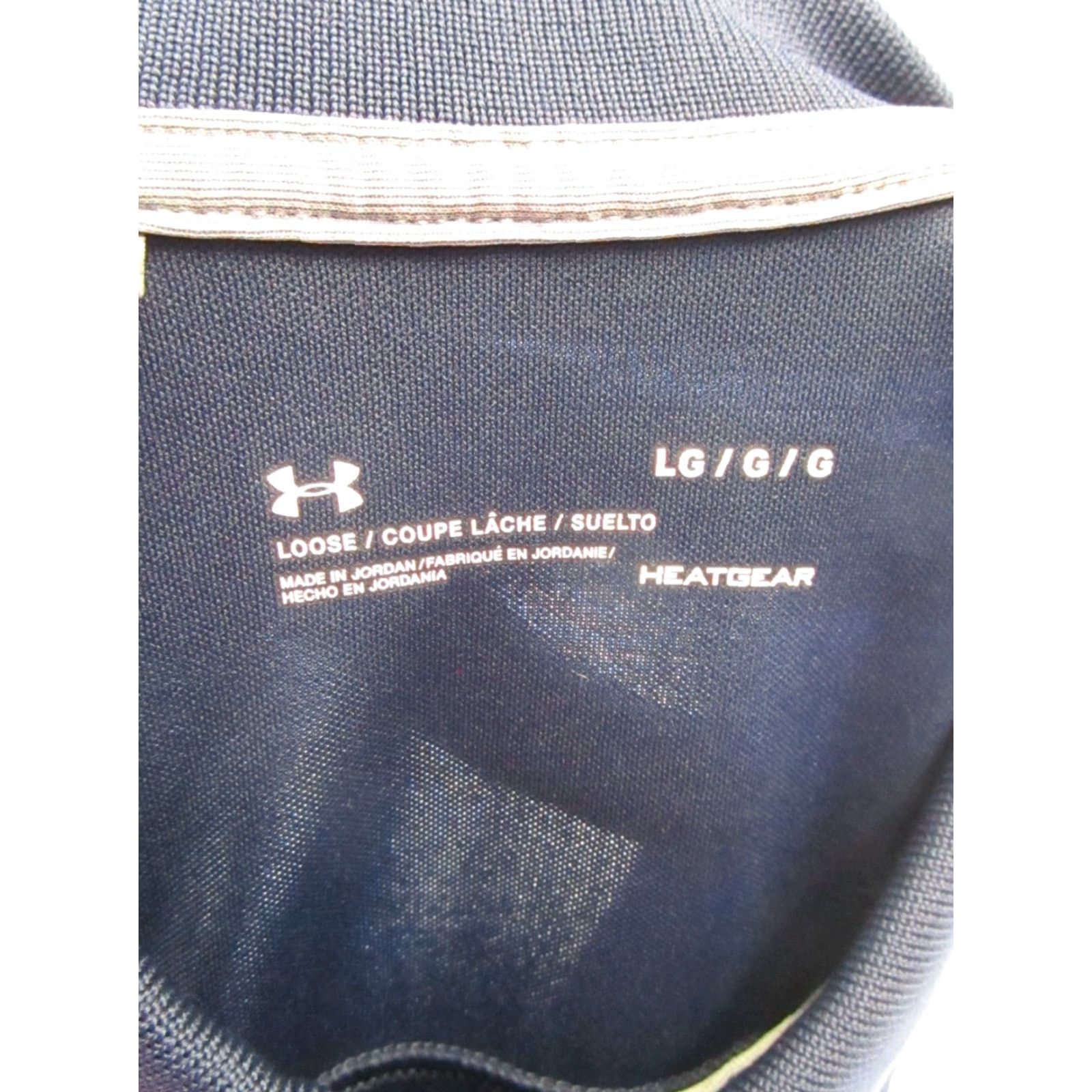 Under Armour Under Armour Polo Shirt Men’s Large Blue Golf Logo Short Sleeve Polo Mens Size US L / EU 52-54 / 3 - 5 Thumbnail
