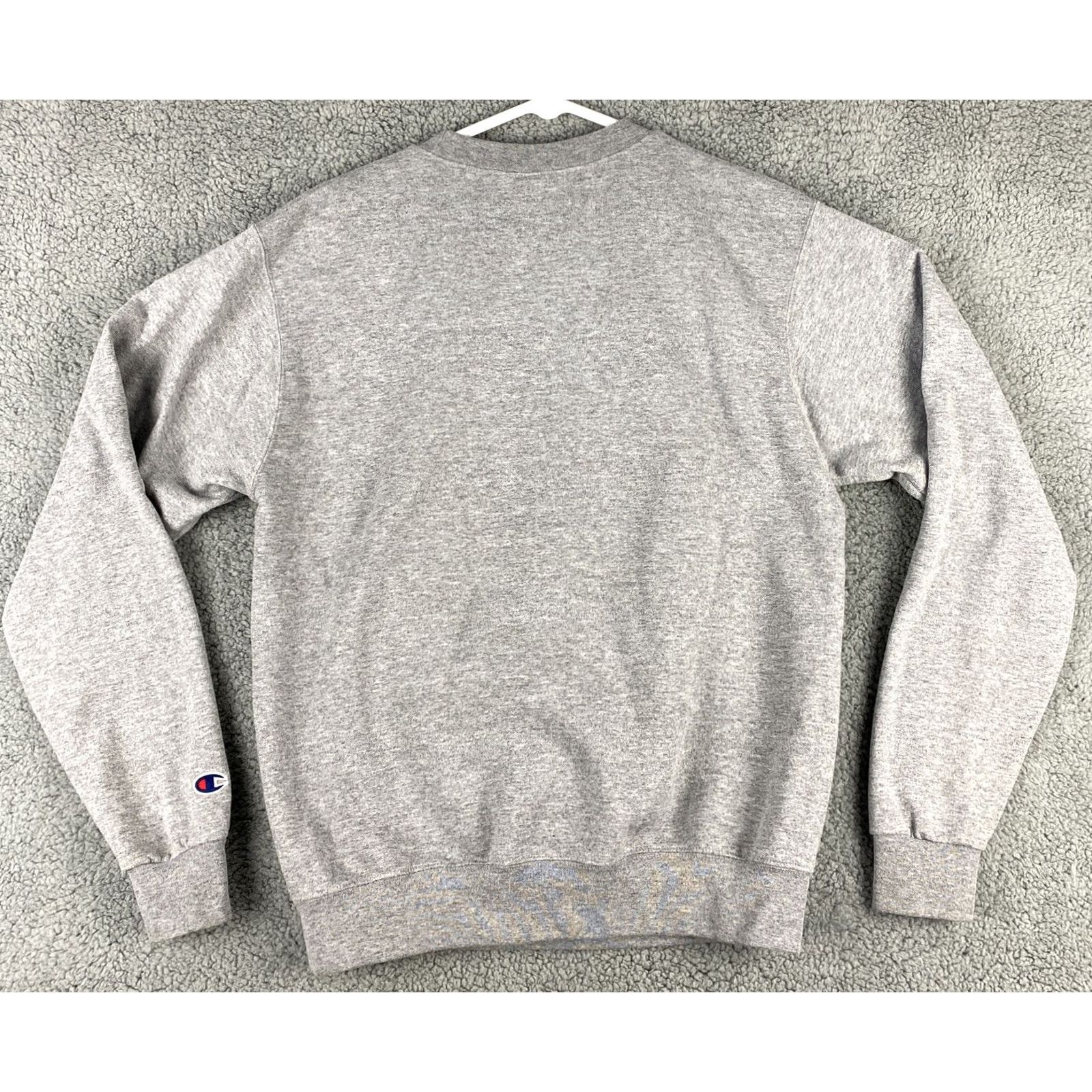 Champion VINTAGE Champion Sweatshirt Men's S Gray Long Sleeve Crew Neck Pullover Graphic Logo 80s 90s Retro Casual Mens Size US S / EU 44-46 / 1 - 6 Thumbnail