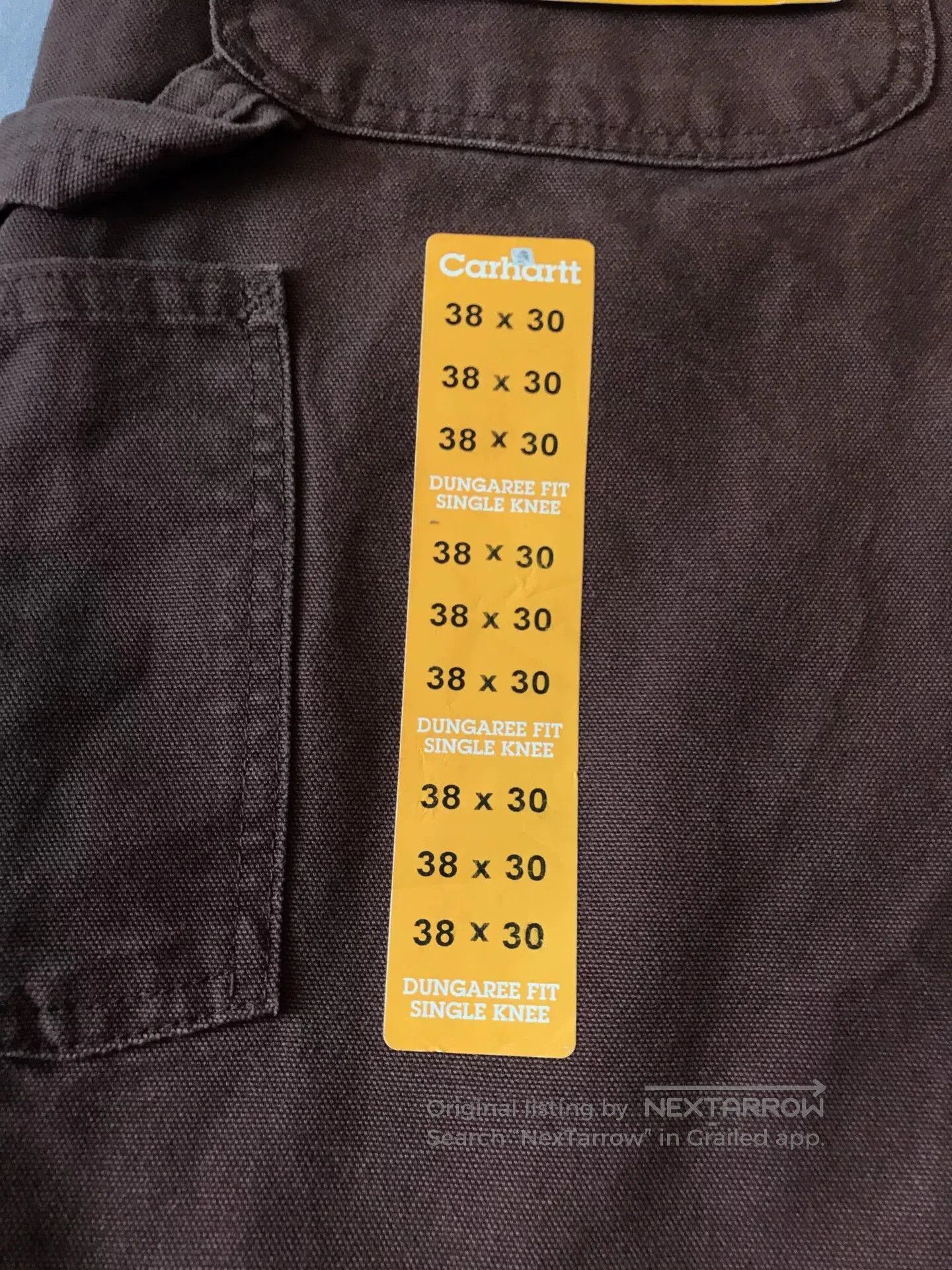 Carhartt Carhartt B11 CHT 38x30 Cargo Pants. Size US 38 / EU 54 - 7 Thumbnail