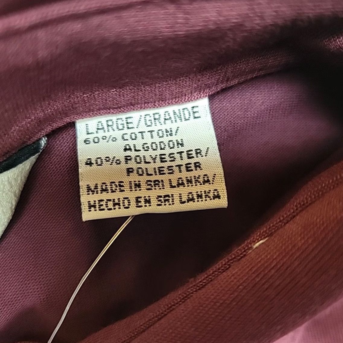 Izod VINTAGE Knights Bridge Shirt Mens Large Mauve Cotton Blend Everyday Golf Casual Size US L / EU 52-54 / 3 - 6 Thumbnail