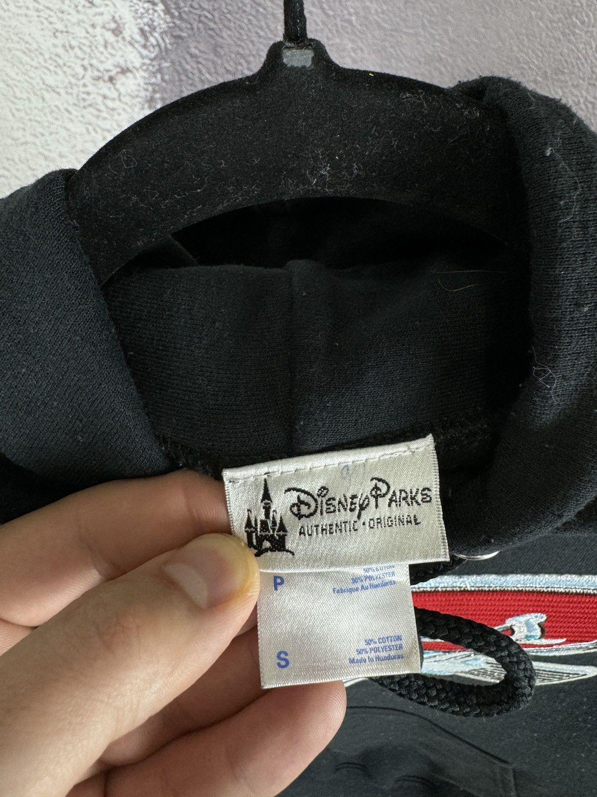 Disney × Vintage Vintage Disney Pixar Cars Movie Hoodie S Pit Black Rare Size US S / EU 44-46 / 1 - 6 Thumbnail