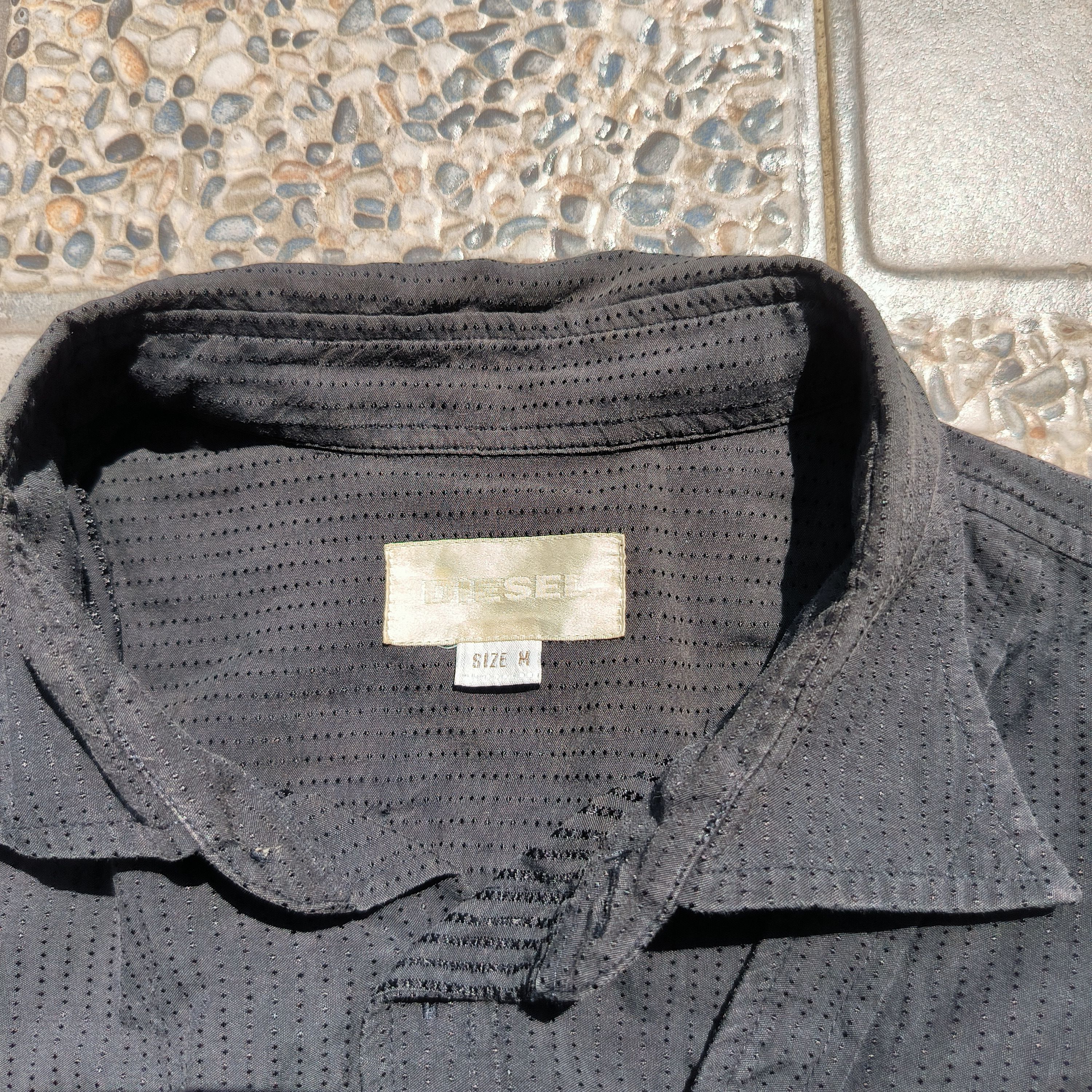 Diesel Vintage 2000s Diesel Asymmetrical Shirts Size US M / EU 48-50 / 2 - 4 Thumbnail