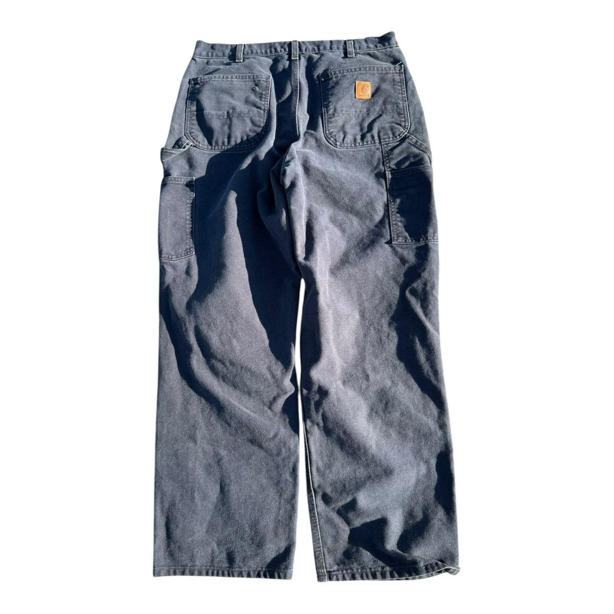 Carhartt Carhartt Faded Carpenter Work Pants Loose Fit Size 34x30 Size US 34 / EU 50 - 4 Thumbnail