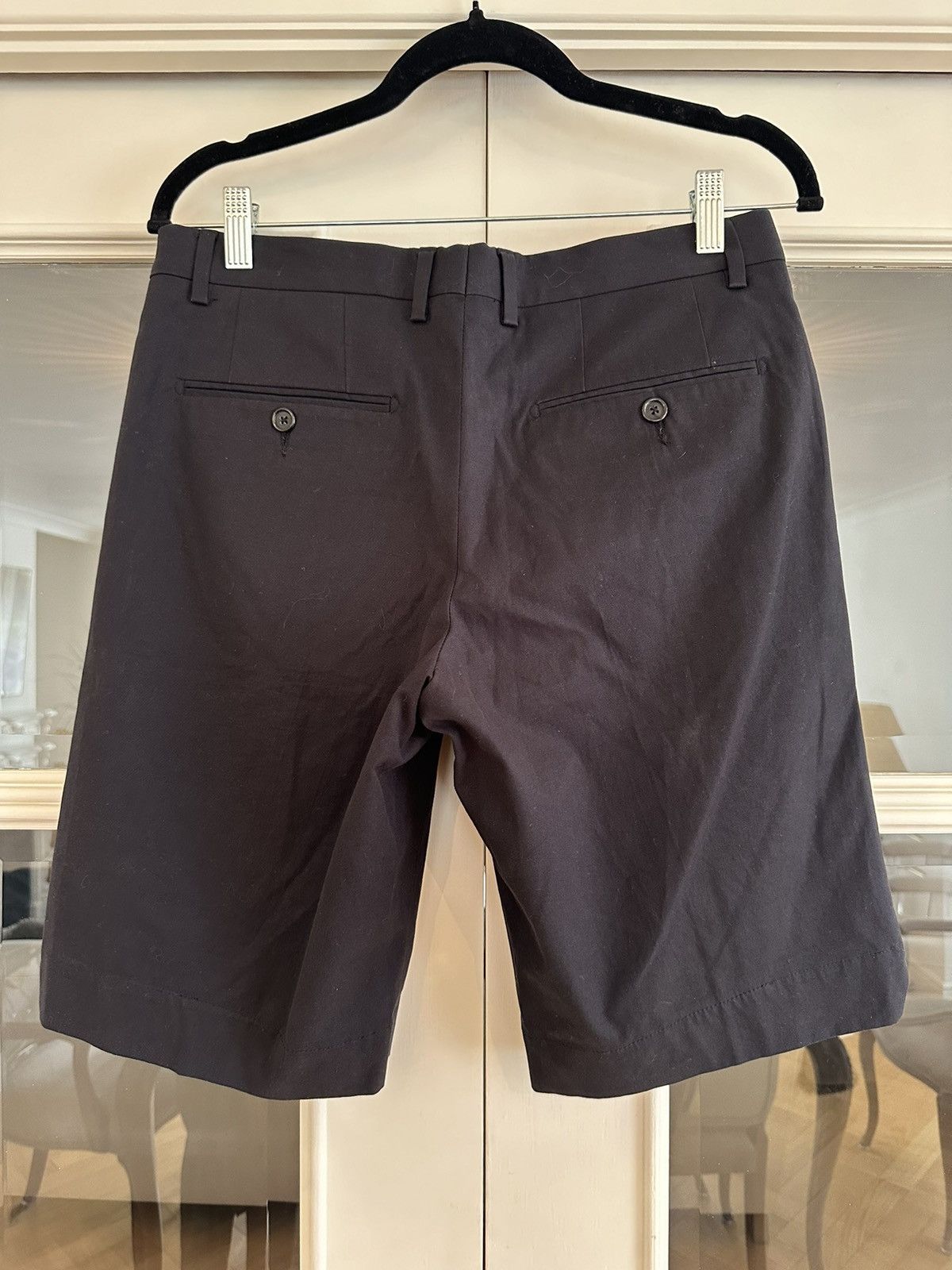 Dolce & Gabbana Dark Navy pleated cotton shorts Size US 30 / EU 46 - 4 Thumbnail