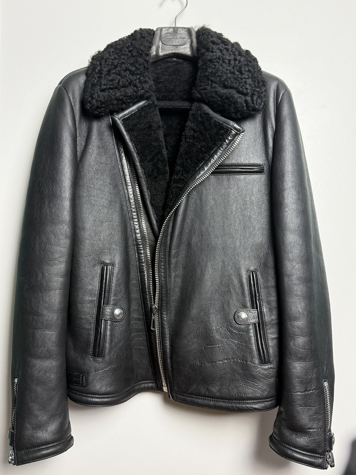 Tom Ford TOM FORD FULL SHEARLING AVIATOR JACKET Size US M / EU 48-50 / 2 - 1 Thumbnail