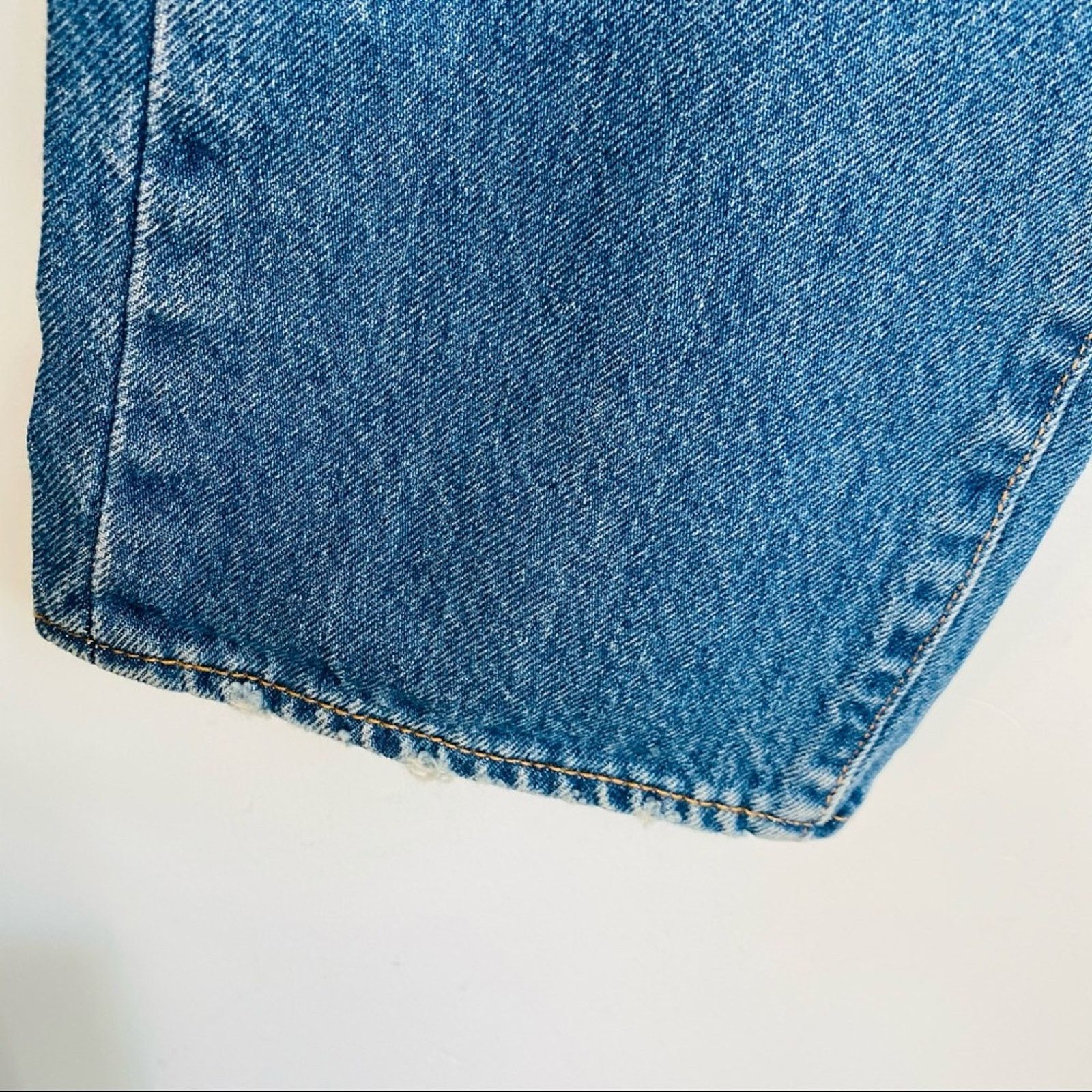 Levi's MENS LEVIS Vintage 32 x 30 Big E Blue Patchwork Denim Jeans Size US 32 / EU 48 - 5 Thumbnail