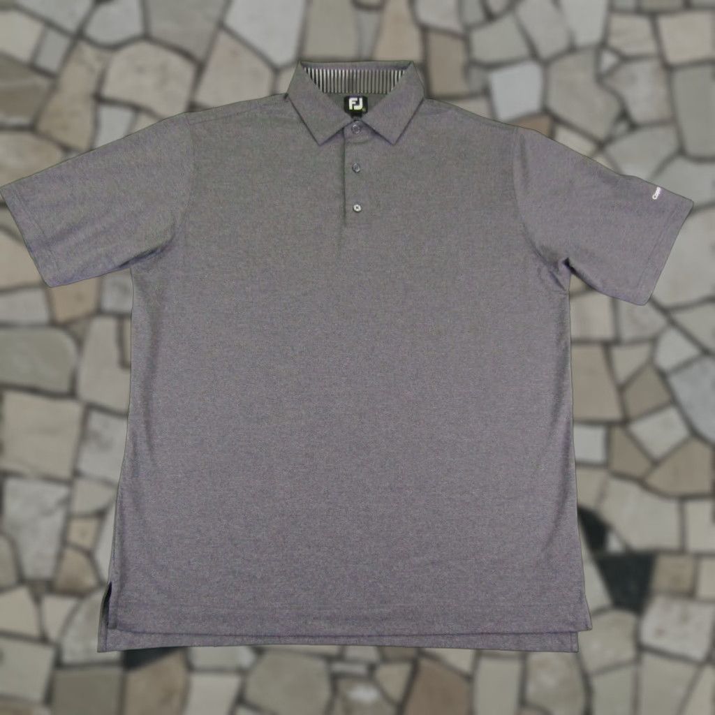Footjoy FootJoy Polo Shirt Mens XL Gray Performance Golf Breathable Stretch polo shirt Size US XL / EU 56 / 4 - 1 Thumbnail