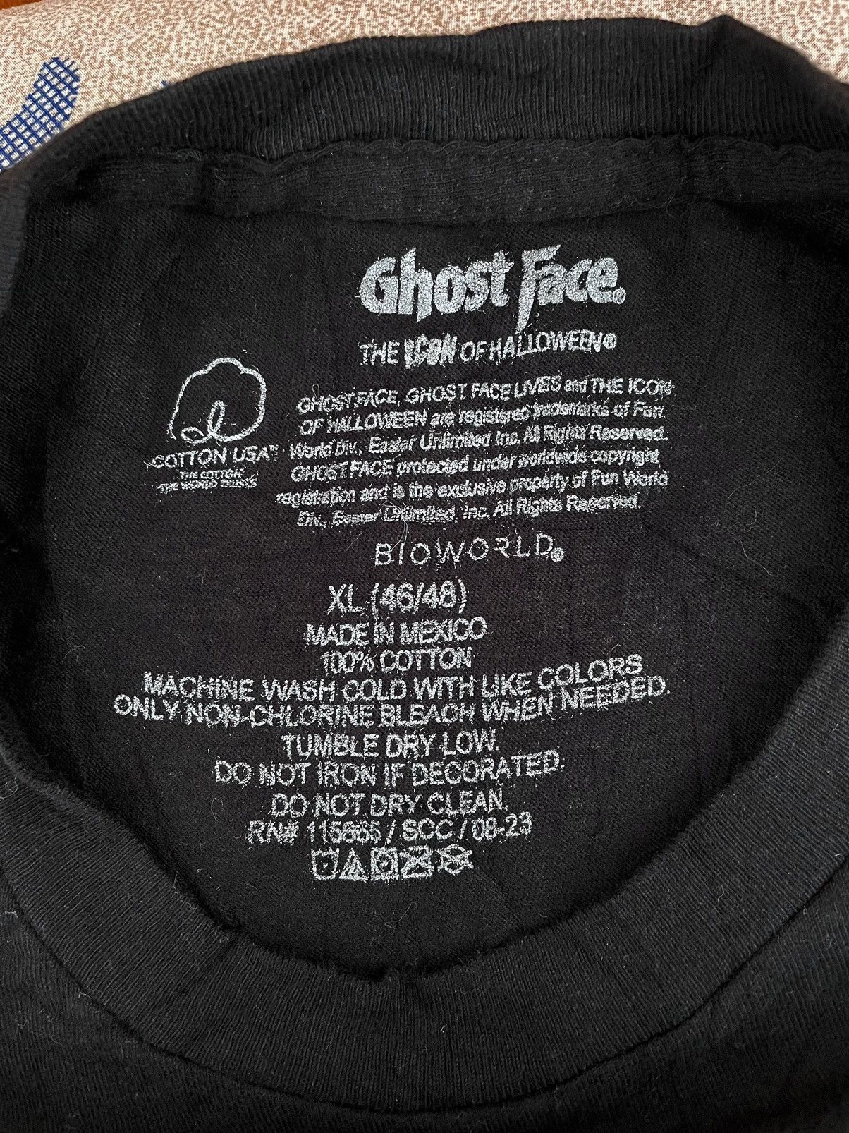 Expert Horror GHOST FACE SCREAM MOVIE Size US XL / EU 56 / 4 - 3 Thumbnail