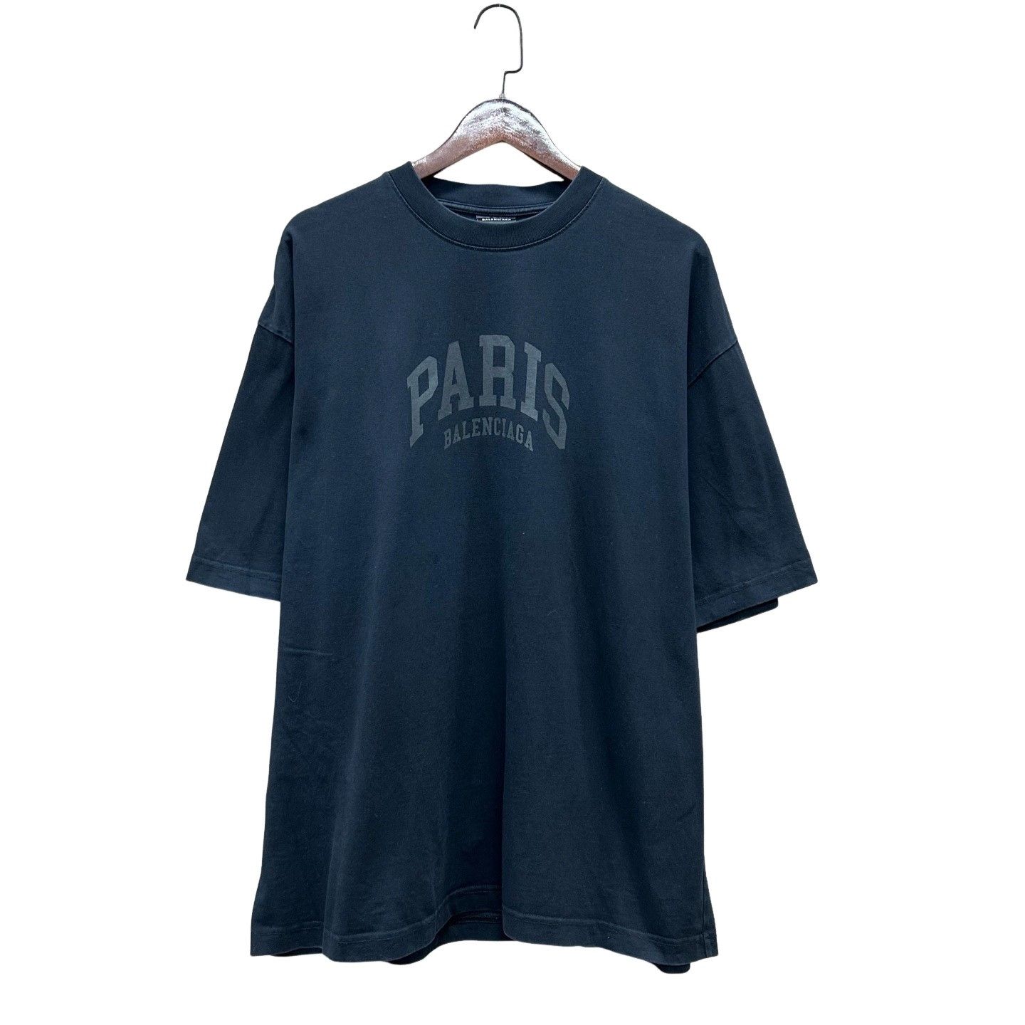 Balenciaga Balenciaga Paris Logo T-Shirt Size L Size US L / EU 52-54 / 3 - 1 Thumbnail