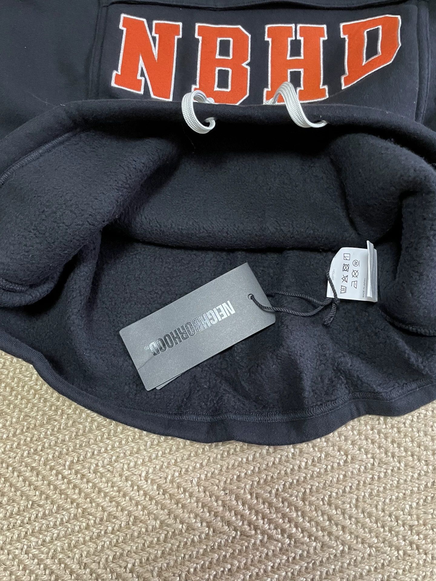 Neighborhood NBHD 18AW Half-Zip Fleece-Lined Hoodie M (new) Size US M / EU 48-50 / 2 - 6 Thumbnail