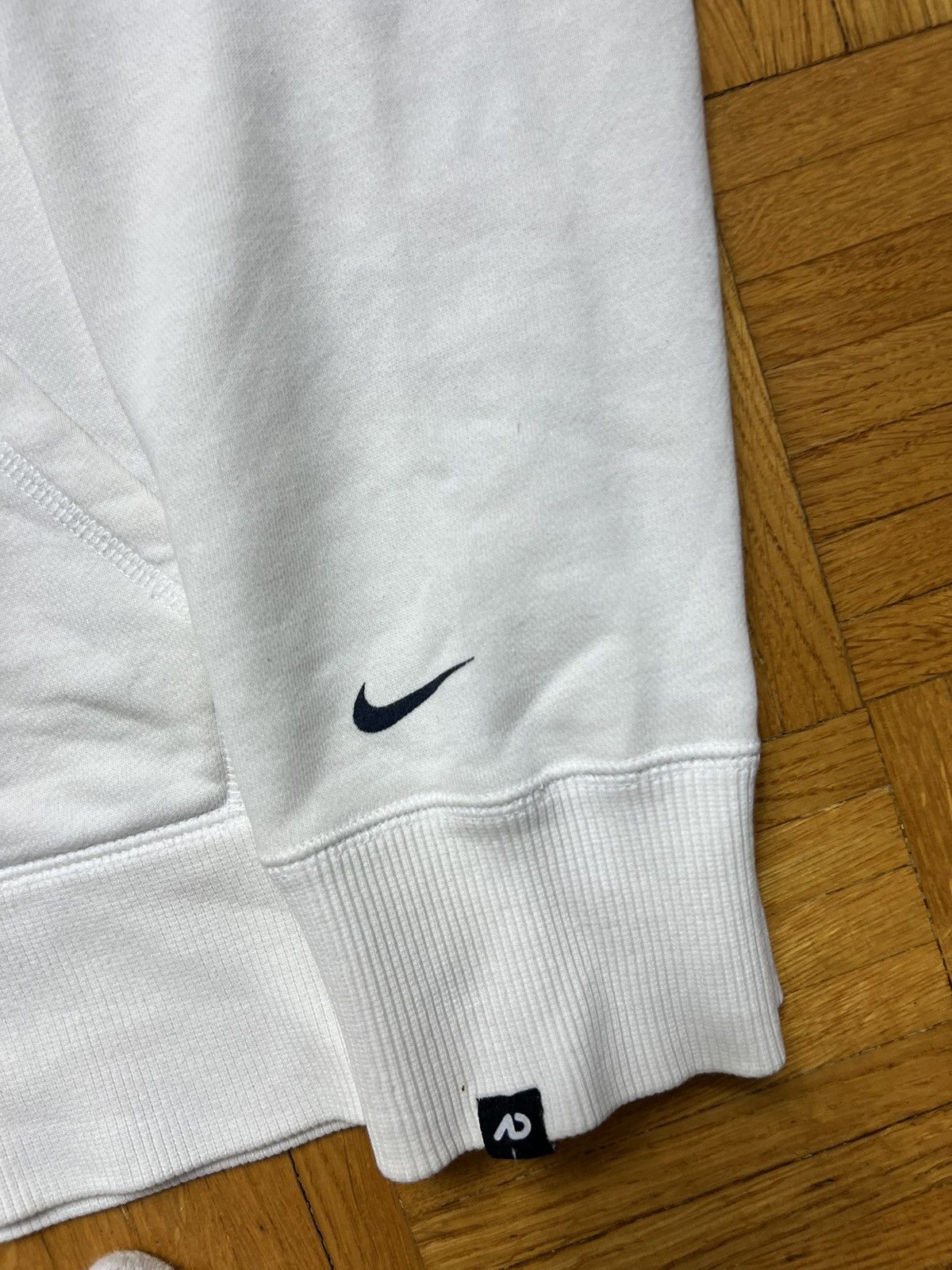 Nike Hoodie Nike Air big logo white Size US L / EU 52-54 / 3 - 3 Thumbnail