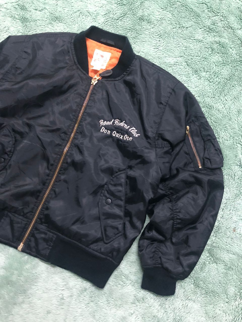 Japanese Brand JAPANESE BRAND GLEEMAN ROAD RIDERS CLUB BOMBER JACKET Size US M / EU 48-50 / 2 - 8 Thumbnail
