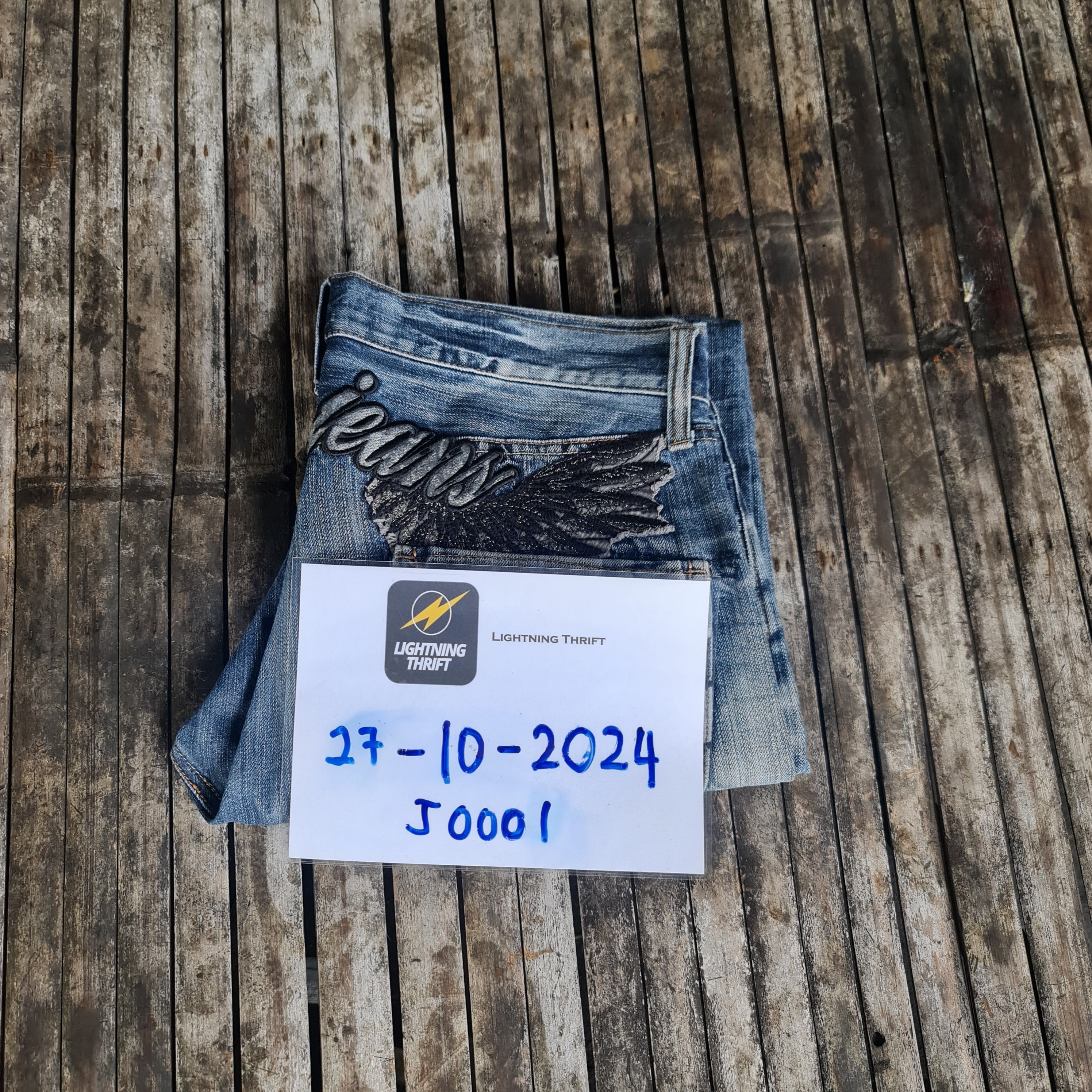 Japanese Brand Vintage Oririn embroidery logo jeans j0001 Size US 34 / EU 50 - 20 Thumbnail