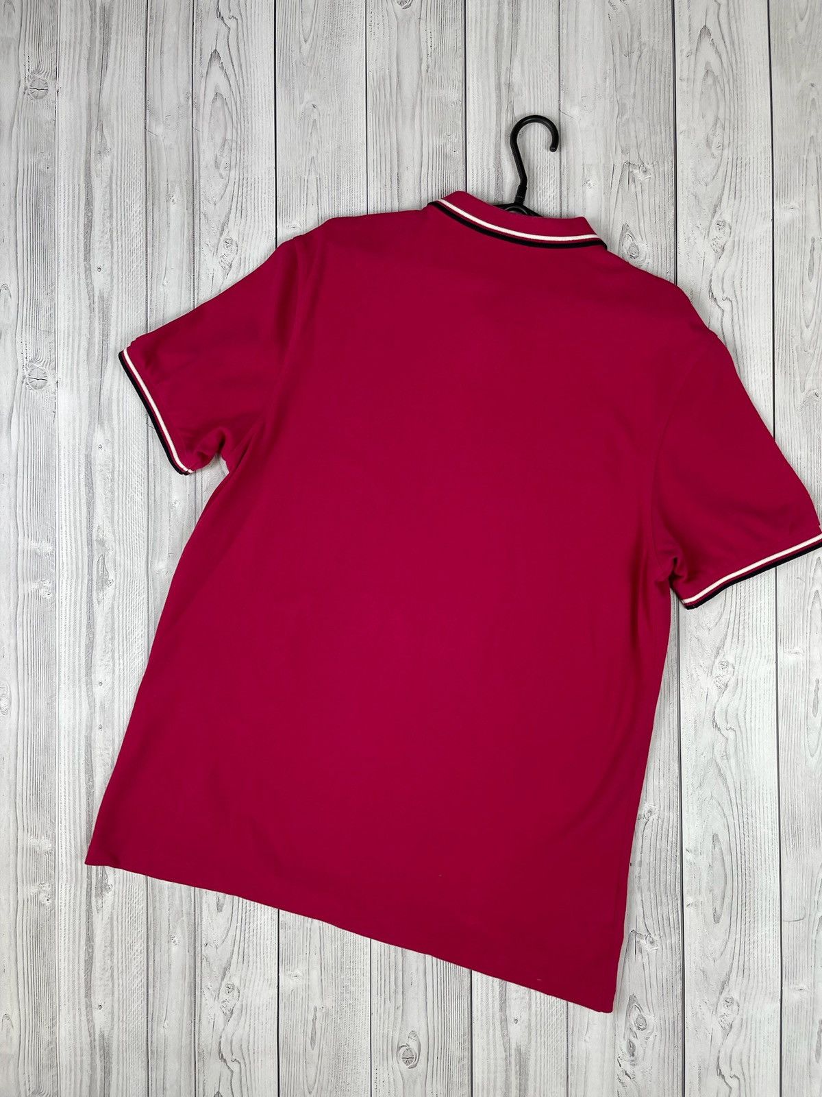 Fred Perry Vintage Fred Perry polo pink size XL rare Size US XL / EU 56 / 4 - 5 Thumbnail