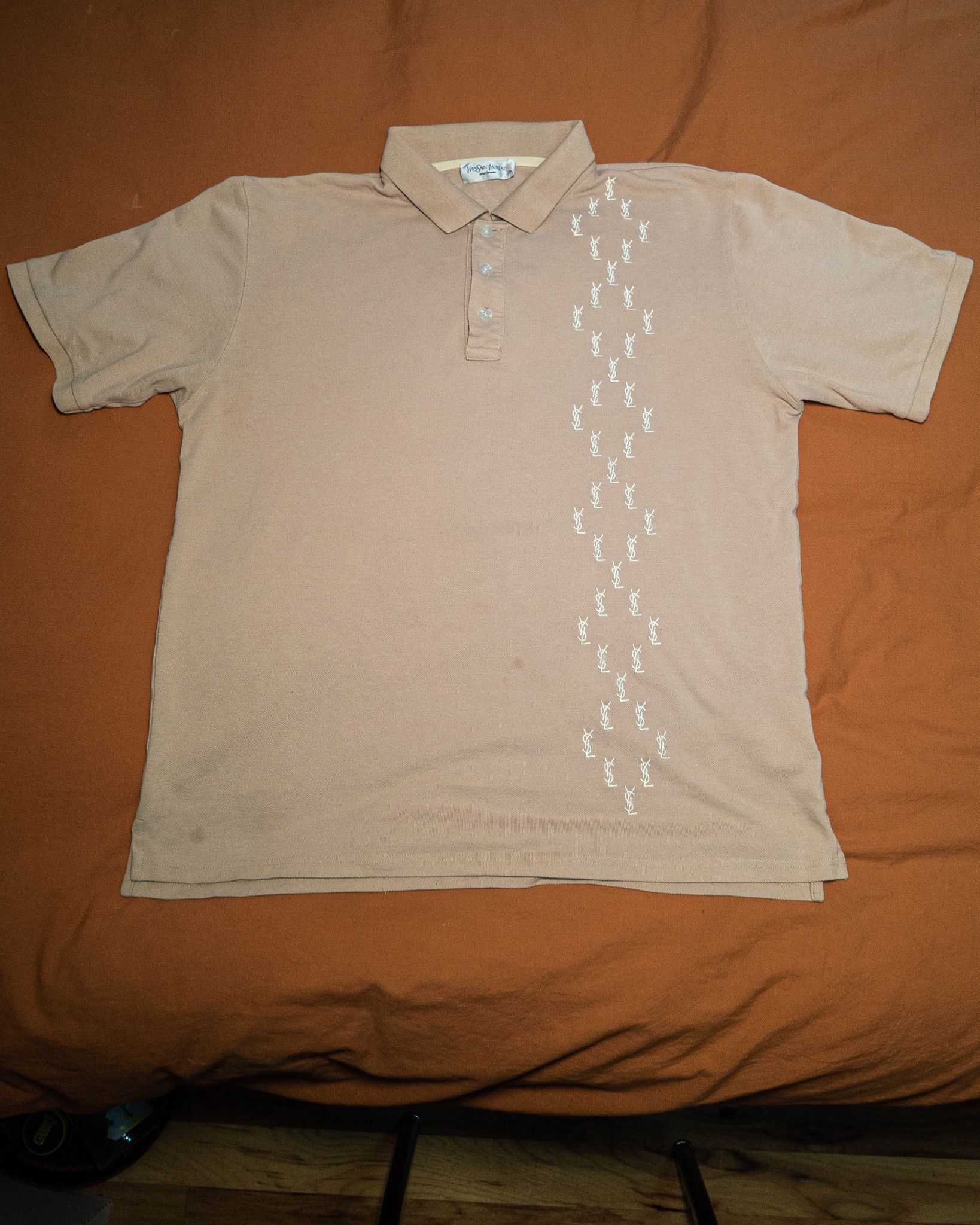 トップス 80s yves saint laurent shirts archive 1980s Yves Saint Laurent White Button Down Long Sleeve