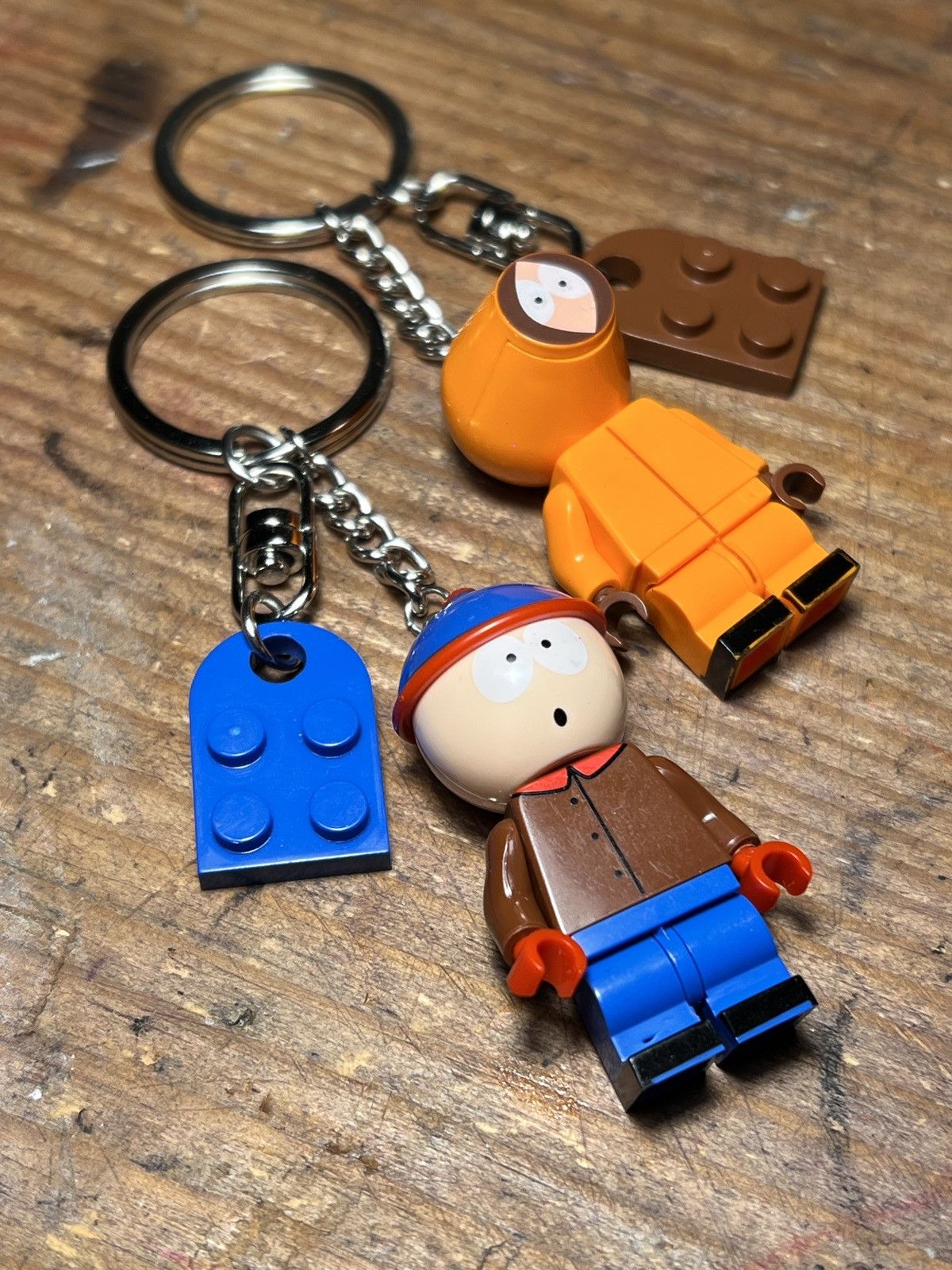 Other South Park kenny stan minifigure keychain matching keyring Size ONE SIZE - 2 Thumbnail