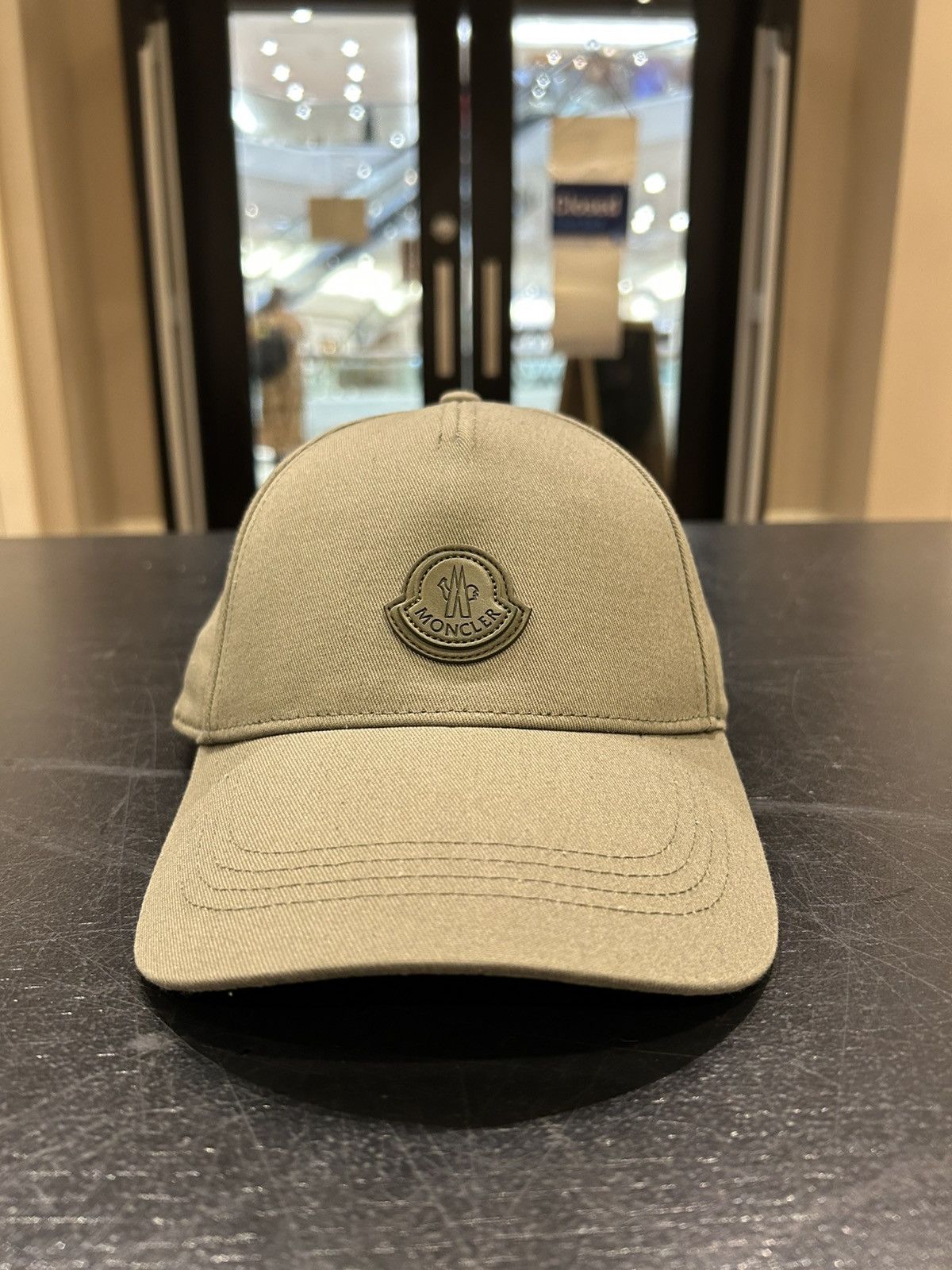 Moncler Moncler Hat Green Size ONE SIZE - 1 Thumbnail