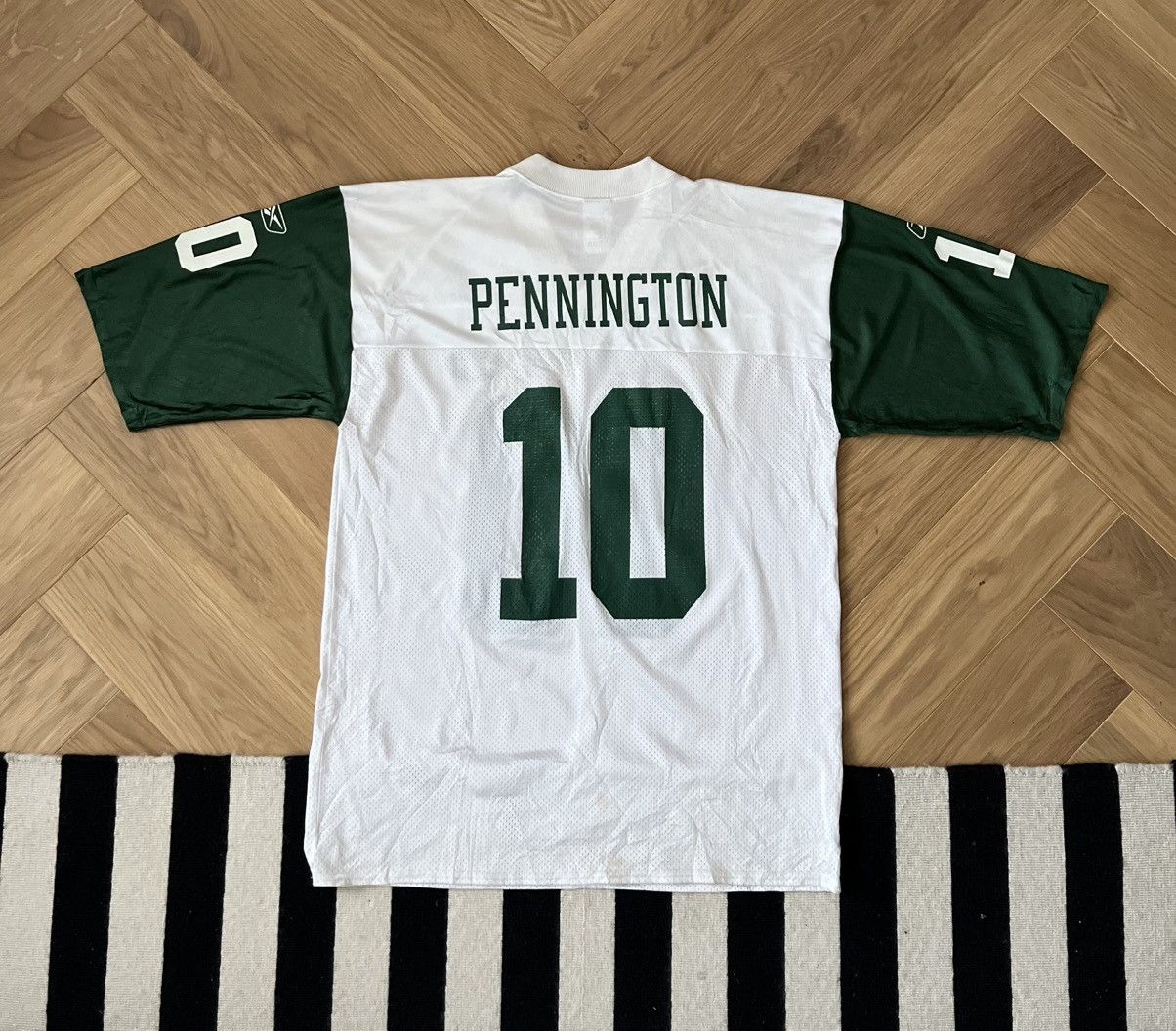 Reebok New York Jets #10 Chad Pennington Reebok On-Field Jersey Size US L / EU 52-54 / 3 - 7 Thumbnail