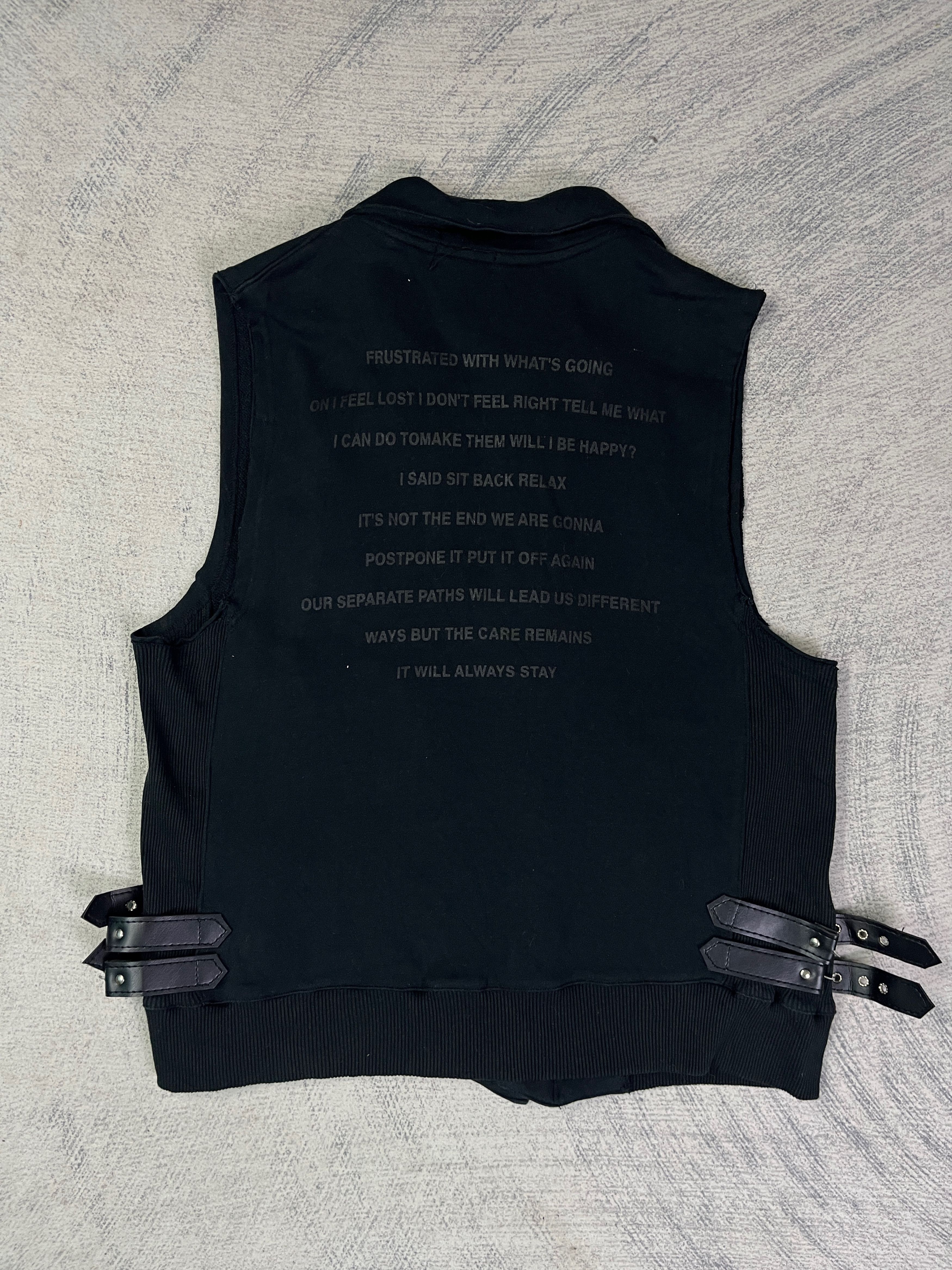 In The Attic Poem Vkei Style Asymmetrical Sleeveless Jacket Seditionaries Size US M / EU 48-50 / 2 - 2 Thumbnail