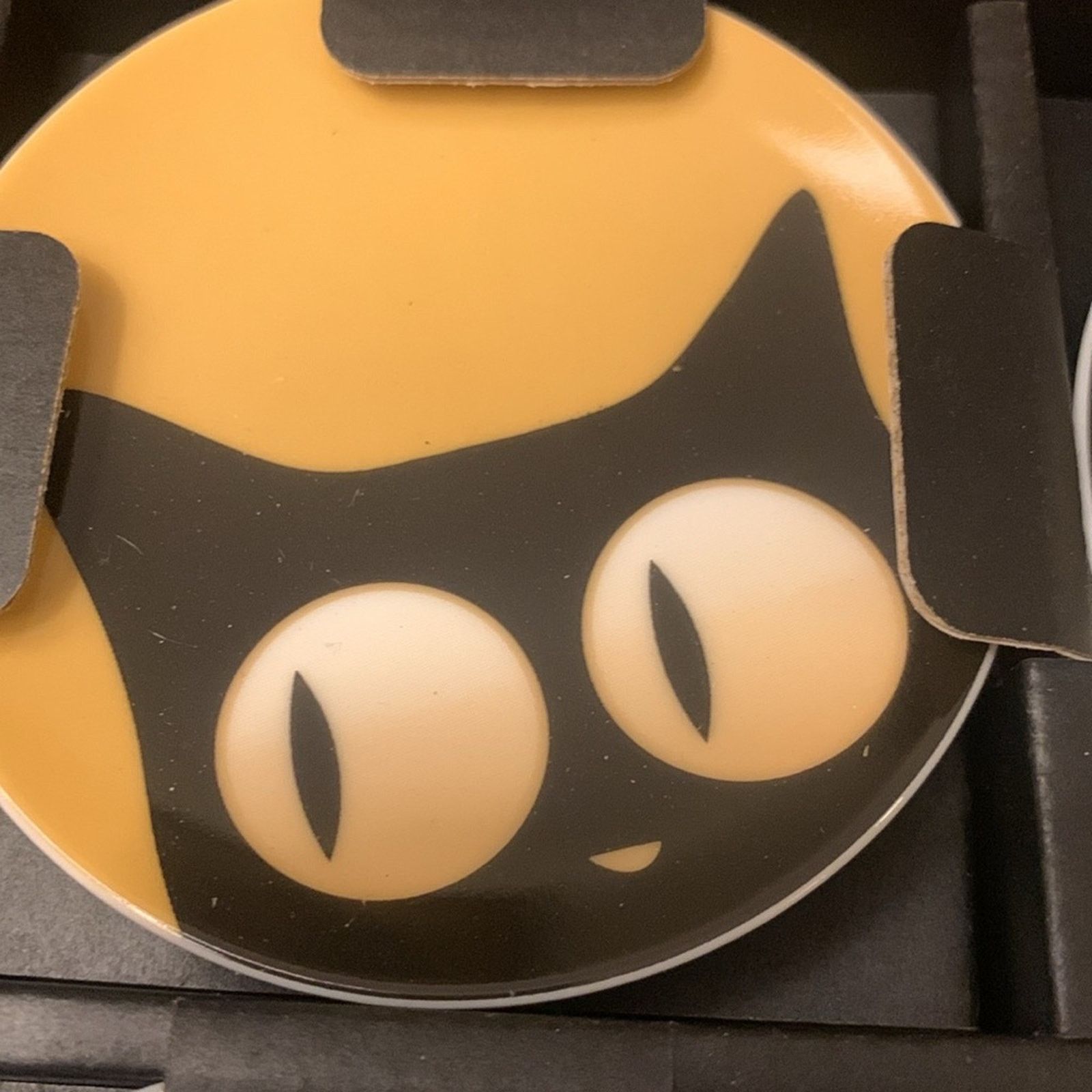 Vintage BNIB MIYA JAPAN SET/4 3.5” CAT EYES PLATES PORCELAIN CERAMIC Size ONE SIZE - 5 Thumbnail