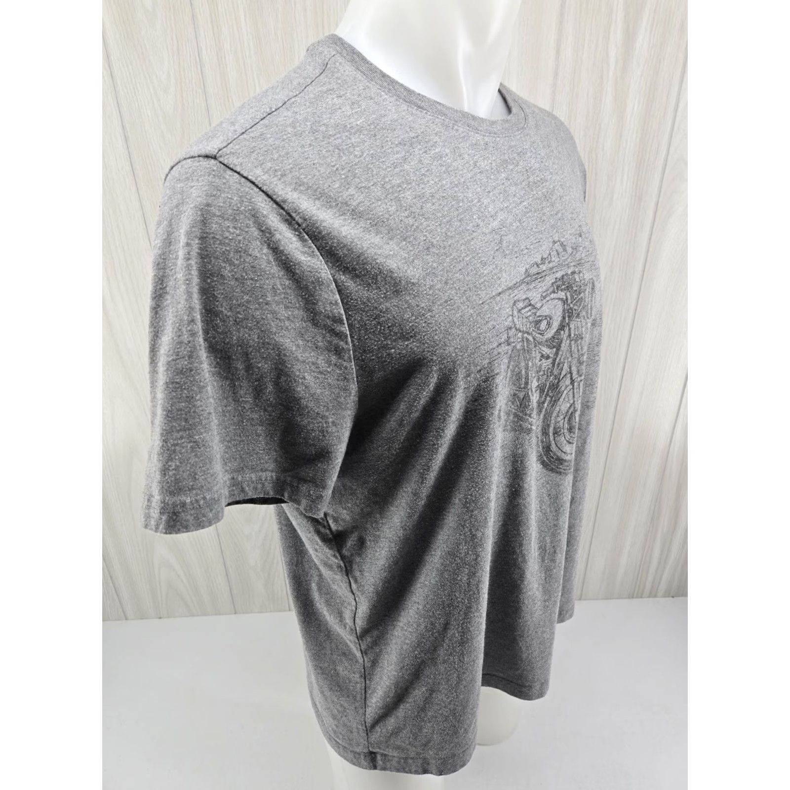 Banana Republic VINTAGE Banana Republic Men's Short Sleeve Shirt Motorcycle Gray XL Size US XL / EU 56 / 4 - 7 Thumbnail
