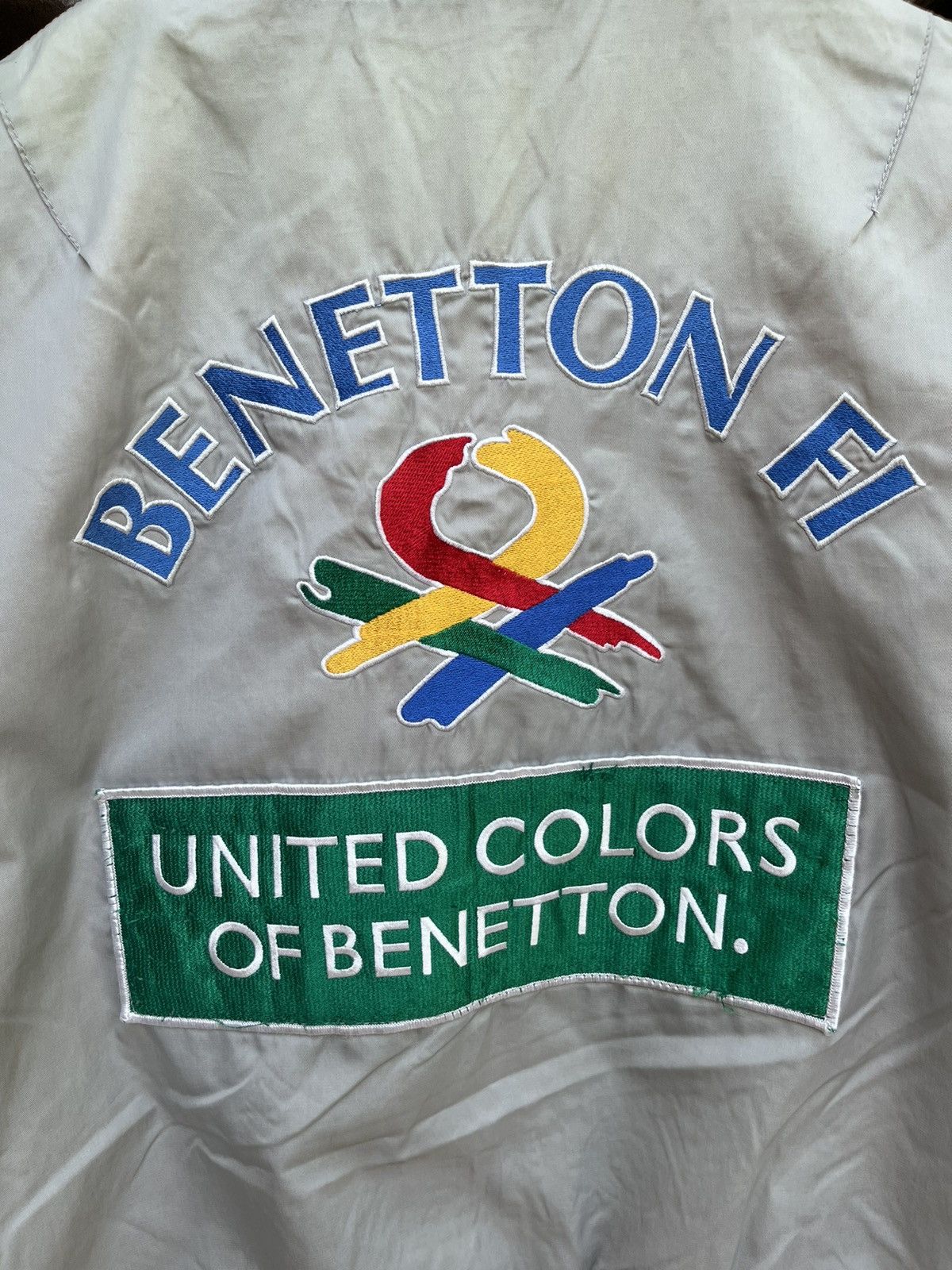Formula 1 Vintage Benetton Formula One Racing Team Bomber Jacket Size US L / EU 52-54 / 3 - 4 Thumbnail