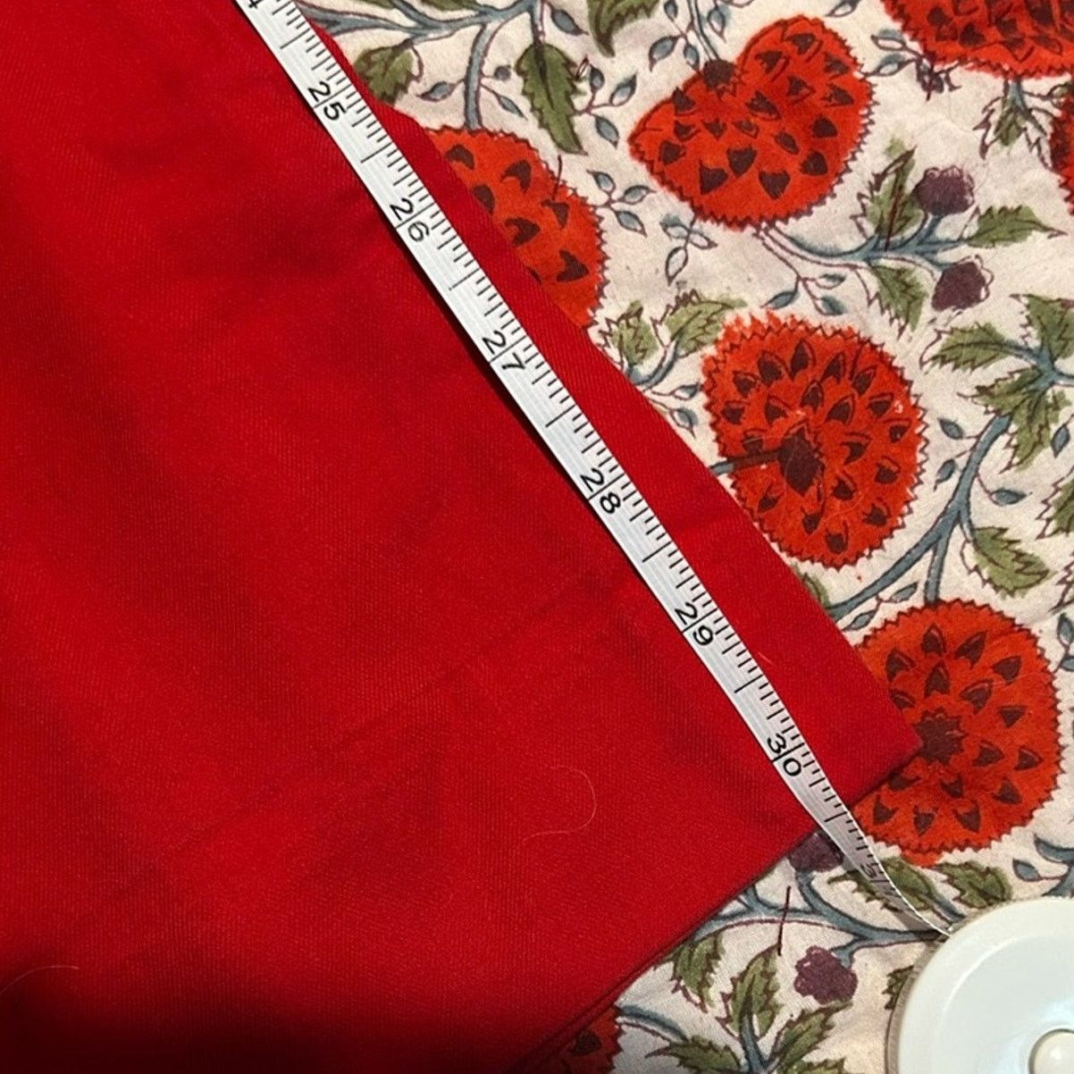 Gap Gap Modern Straight Pants Size 8 Bright Red Stretch Lux Size 30" / US 8 / IT 44 - 15 Thumbnail