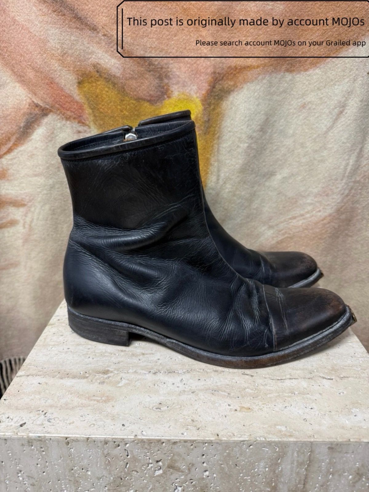 Maison MIHARA YASUHIRO Sz 9 Maison Mihara Yasuhjro Metal Head Boots mojos1221 Size US 9 / EU 42 - 2 Thumbnail
