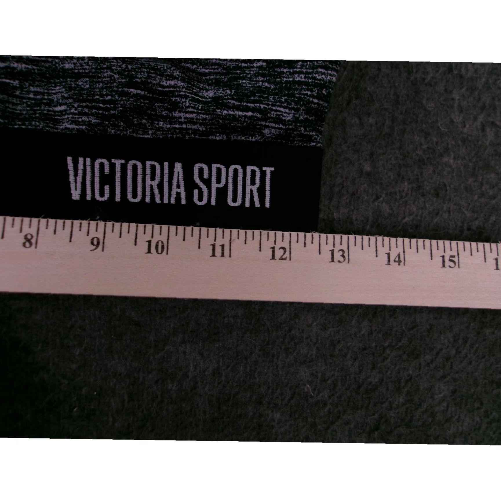 Victoria's Secret Victoria's Secret Sports Bra Womens Medium Gray Marled Victoria Sport Athleisure Active Yoga Racerback Wireless Full Coverage Size ONE SIZE - 3 Thumbnail
