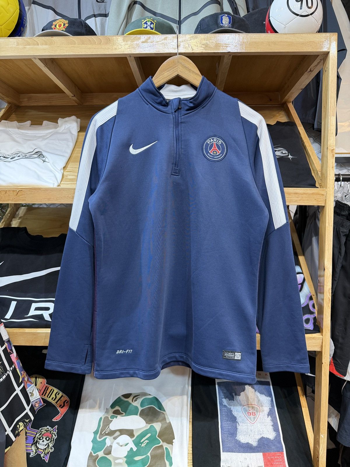 Nike PSG 2015-16 x Nike Drill Top Training Size US M / EU 48-50 / 2 - 1 Thumbnail