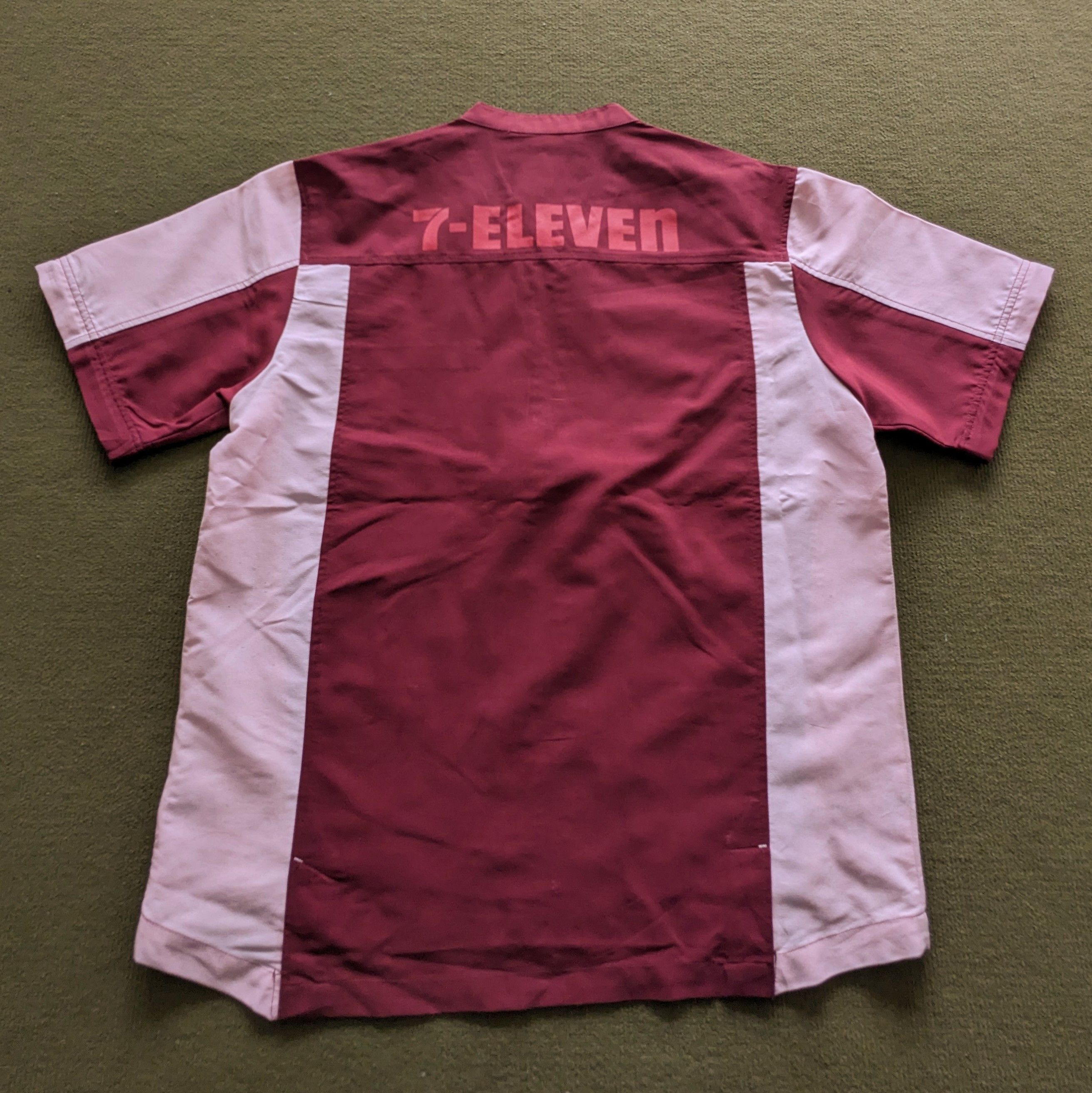 Other Vintage 7 ELEVEN Workers Uniform Jacket Size US L / EU 52-54 / 3 - 3 Thumbnail