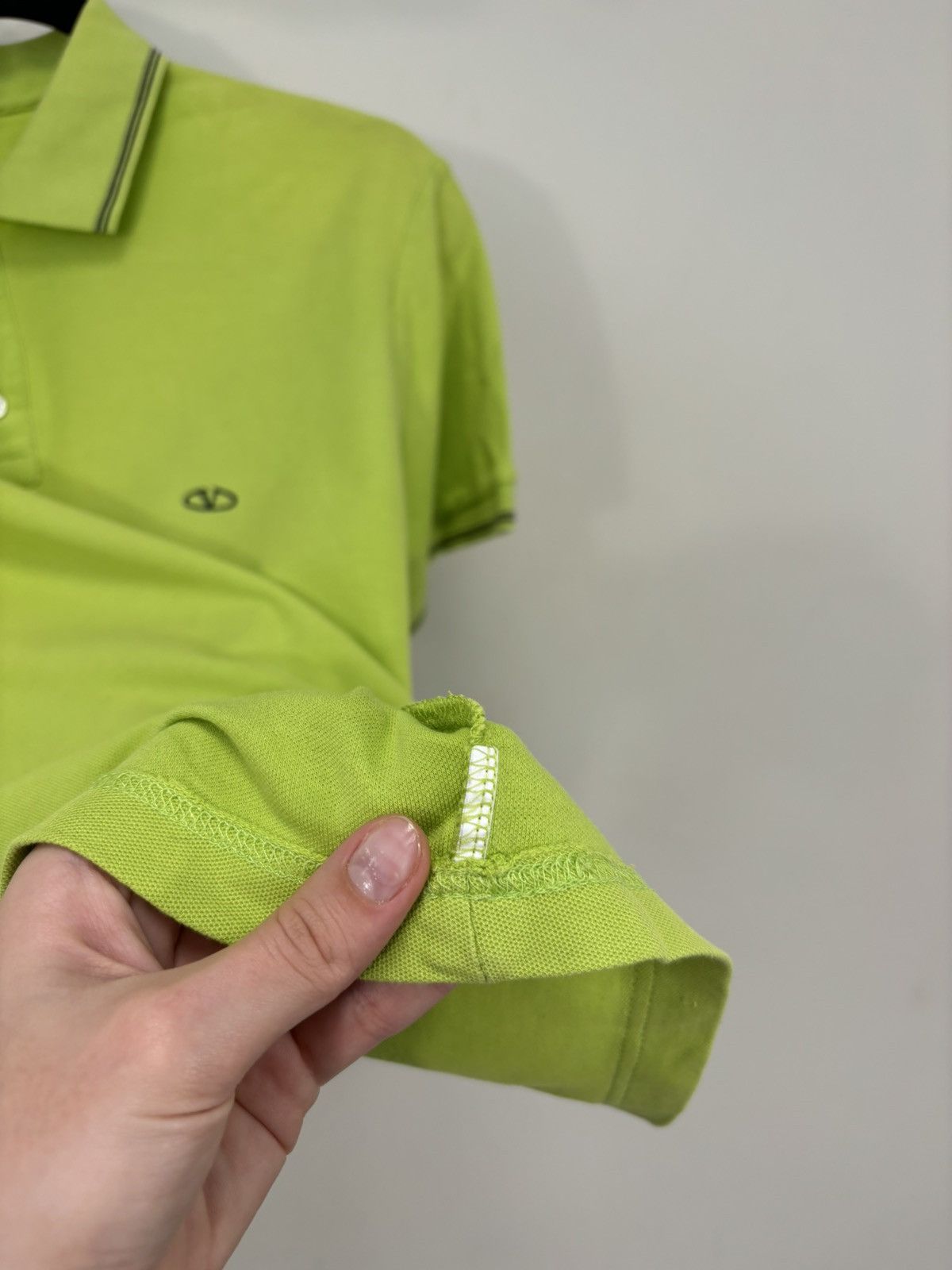 Valentino Vintage Valentino Men’s Mint Green Italian Luxury Polo Shirt Size US XL / EU 56 / 4 - 11 Thumbnail