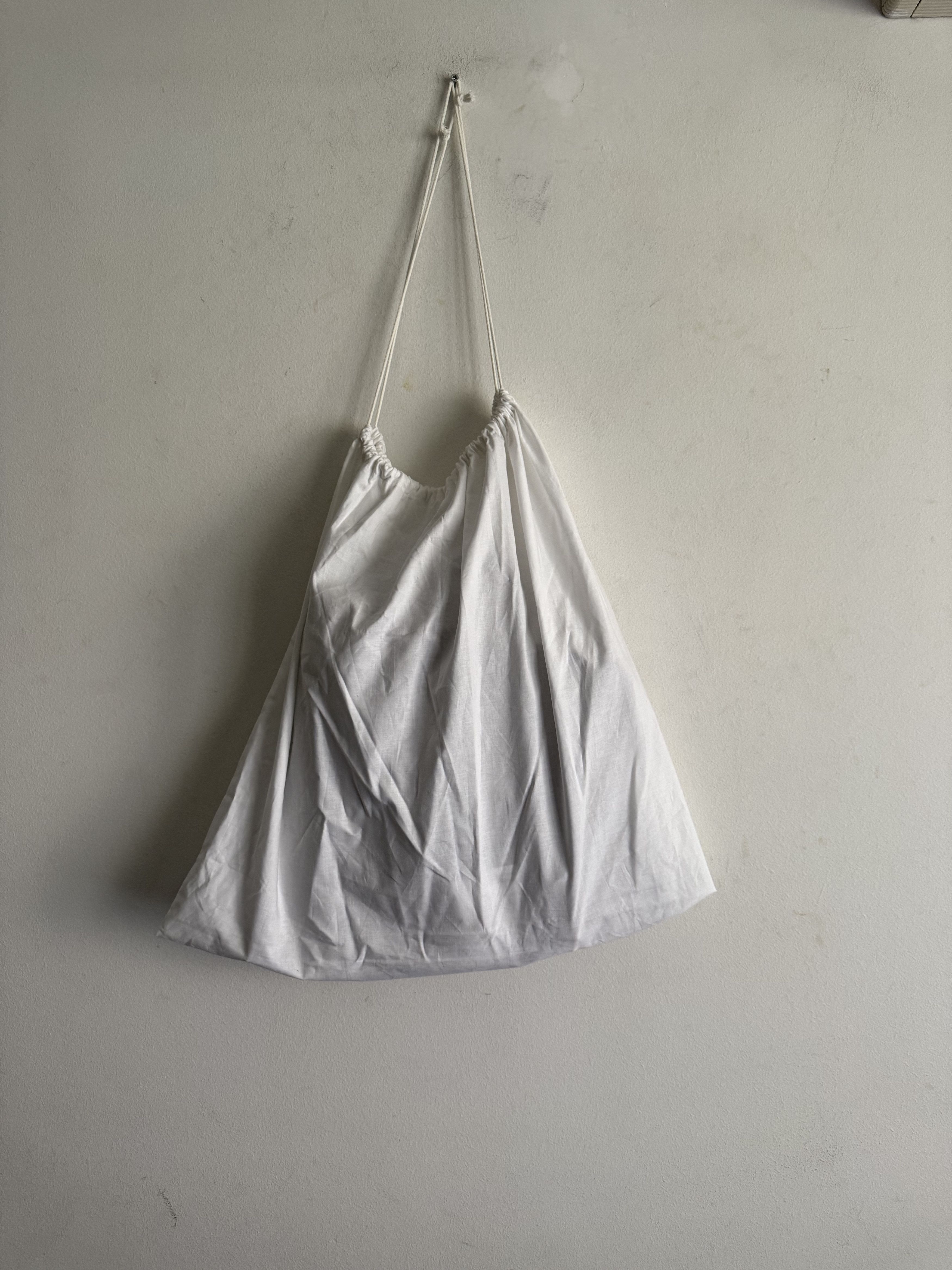 Maison Margiela Embroidered Logo Drawstring Backpack Size ONE SIZE - 18 Thumbnail