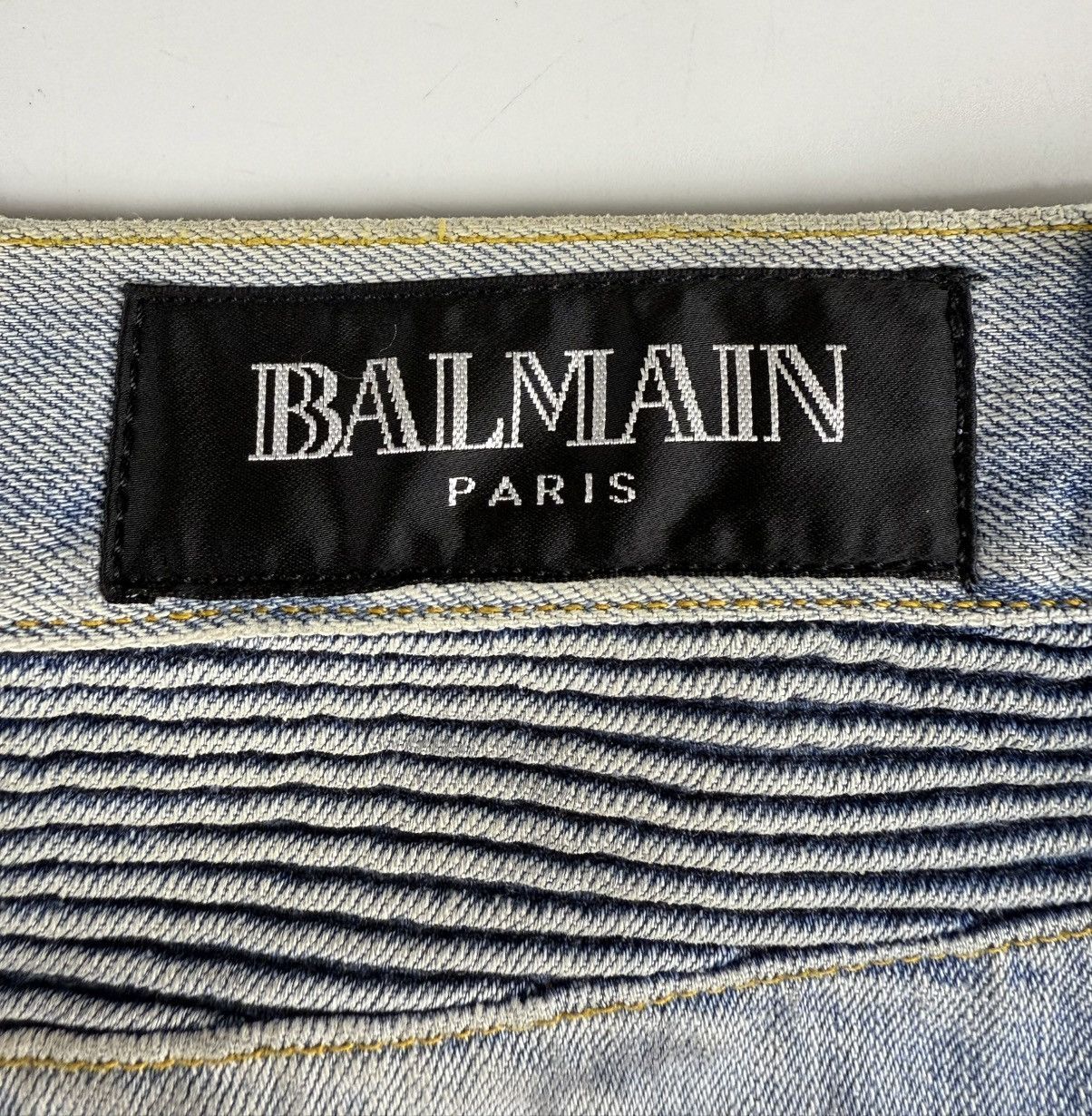 Balmain Balmain x Christophe Decarnin S/S’11 Biker Denim Size US 31 - 9 Thumbnail
