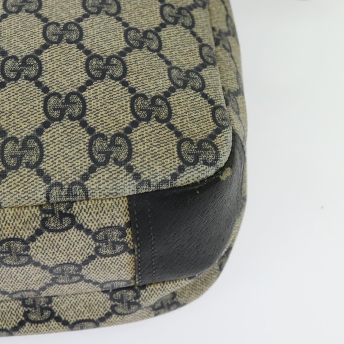 Gucci GUCCI GG Supreme Shoulder Bag Pvc Navy Gold Size ONE SIZE - 13 Thumbnail