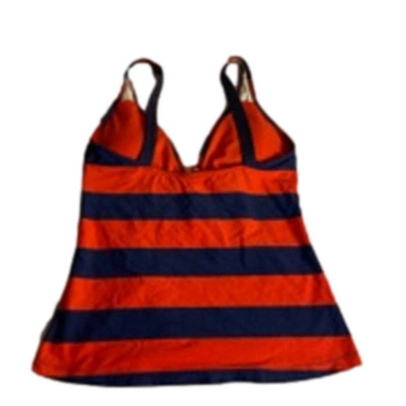 Tommy Hilfiger Tommy Hilfiger Nautical Striped Polka Dot Tankini Swim Top Size ONE SIZE - 7 Thumbnail