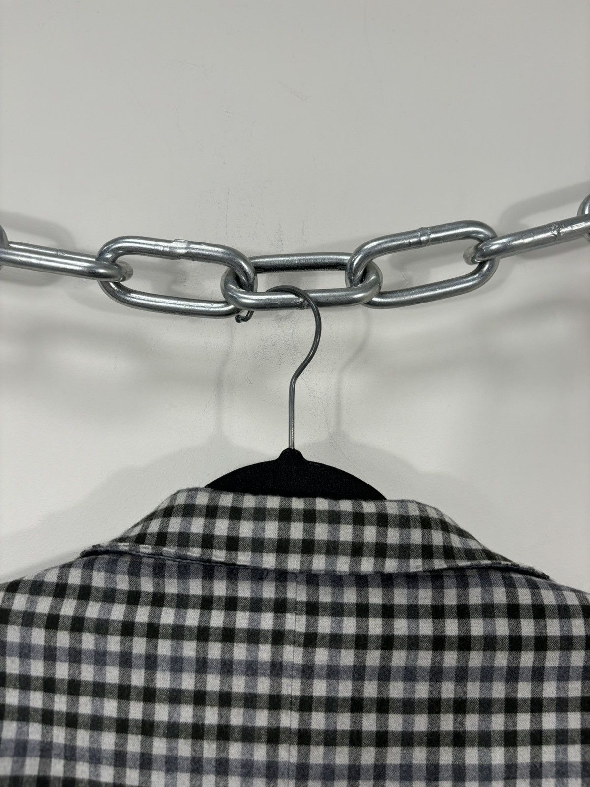 Boggi Boggi Milano Checkered 2-Buttons Wool Silk Blazer Jacket Size 40R - 19 Thumbnail