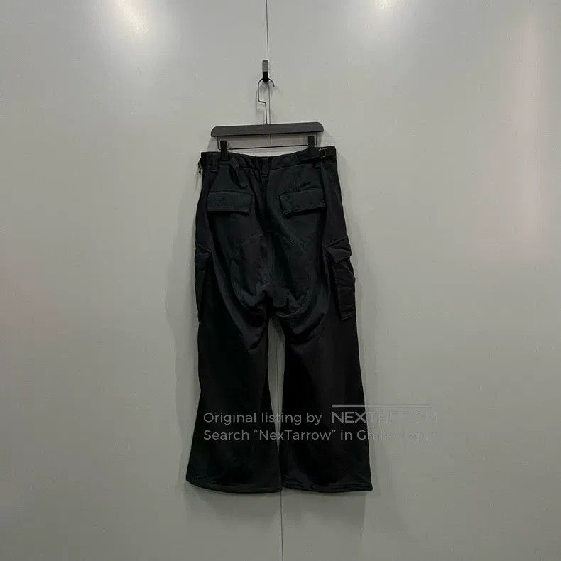 Balenciaga Balenciaga size XS Black Pocket Wide-Leg Pants Size US 27 - 2 Thumbnail