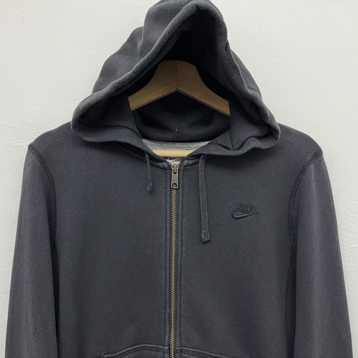 Nike Nike Cropped Full Zip Hoodie Size M / US 6-8 / IT 42-44 - 3 Thumbnail