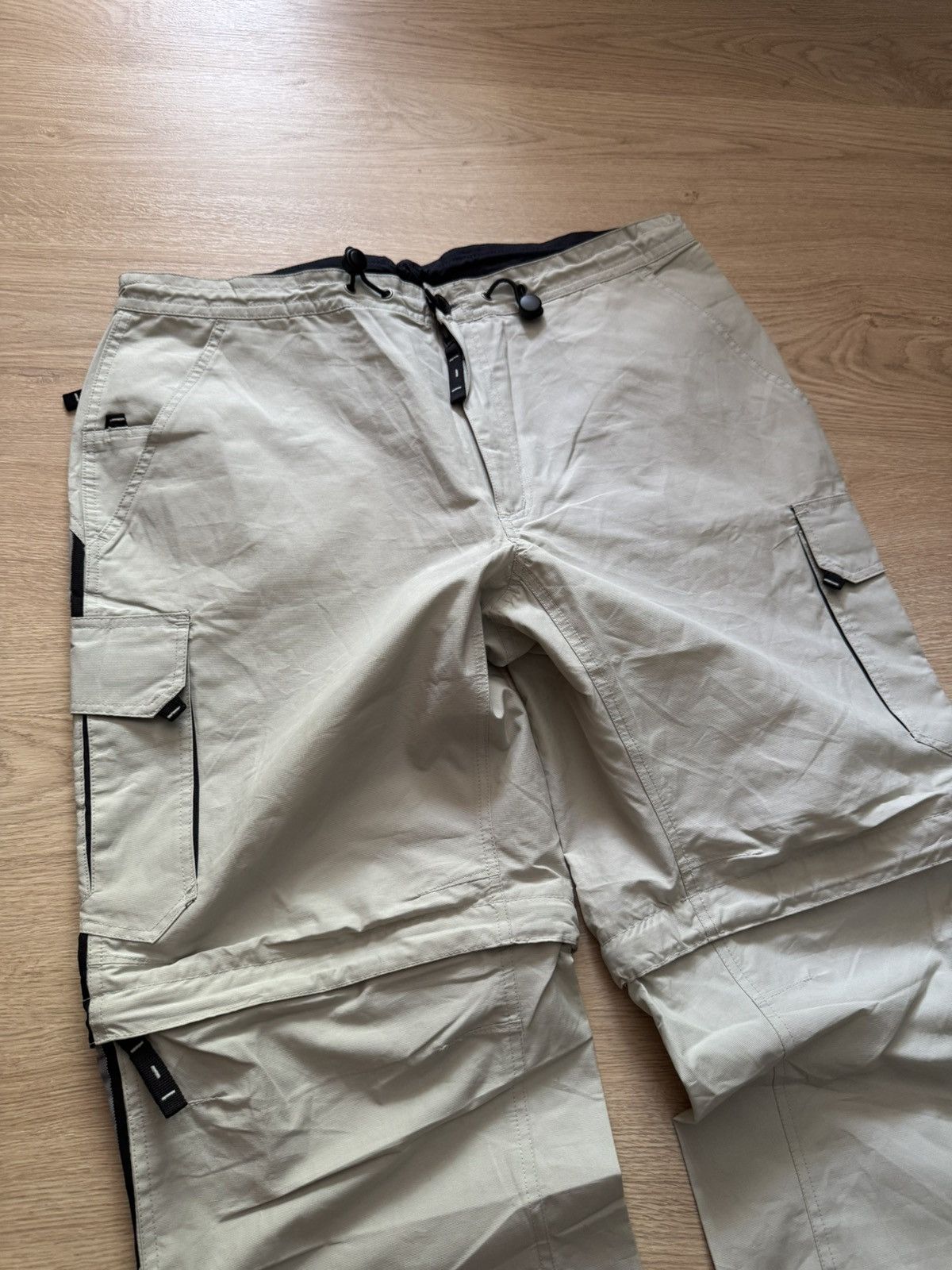 Japanese Brand Vintage Detail y2k Japanese Transformer Nylon Baggy Pants Size US 36 / EU 52 - 3 Thumbnail