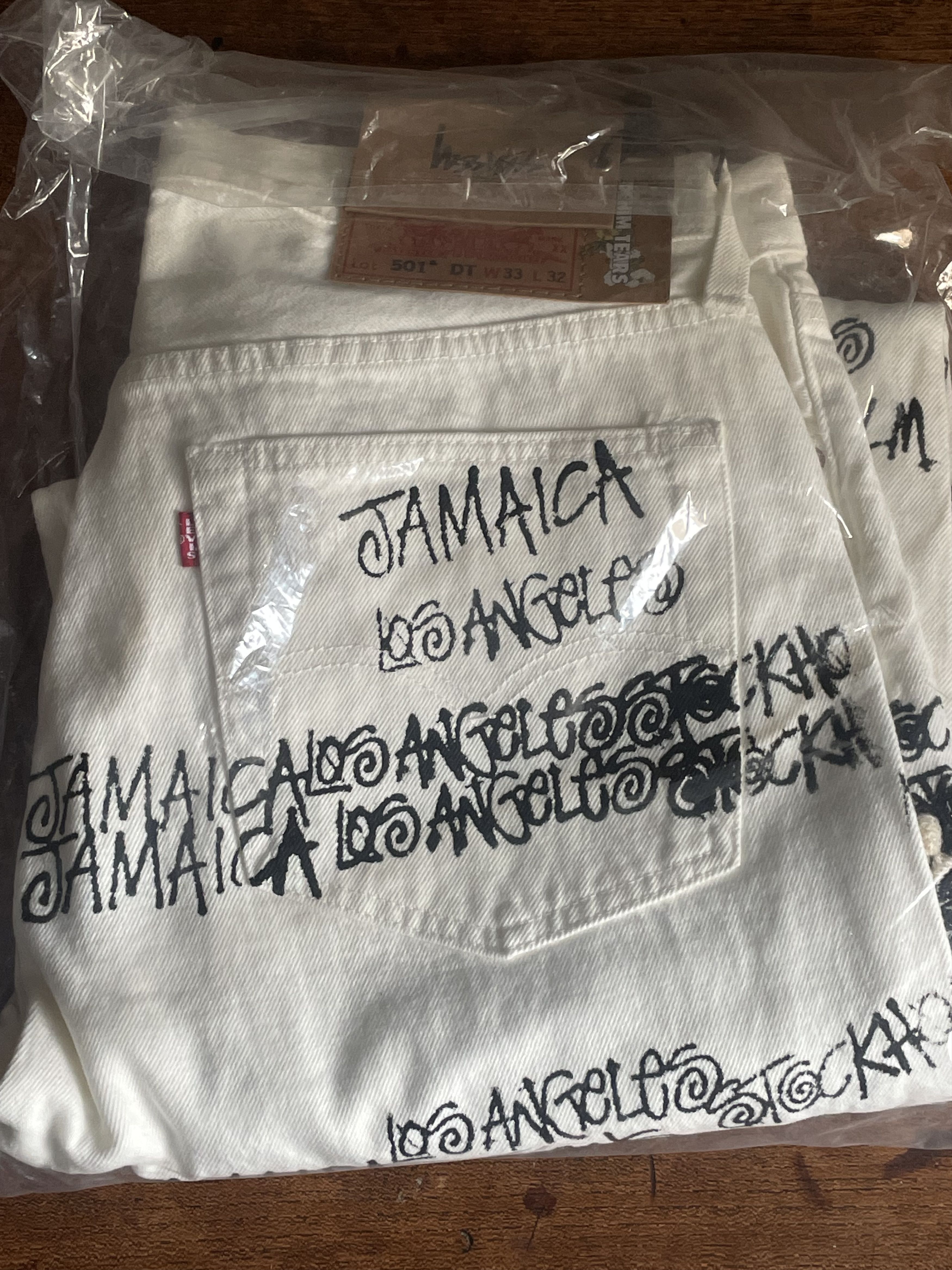 DENIM TEARS × Our Legacy × Stussy denim tears x stussy denim pants Size US 33 - 1 Thumbnail