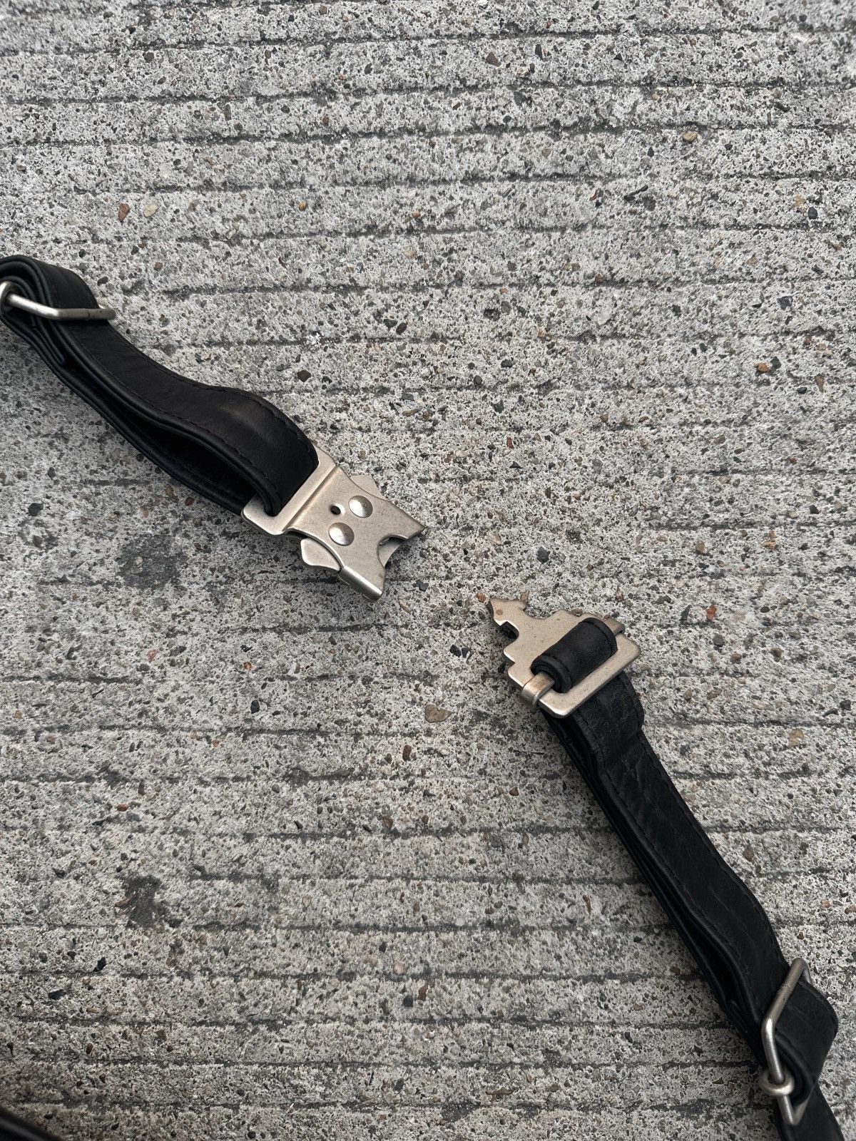 Limi Feu × Yohji Yamamoto Yohji Yamamoto Leather Waist Bag Size ONE SIZE - 5 Thumbnail